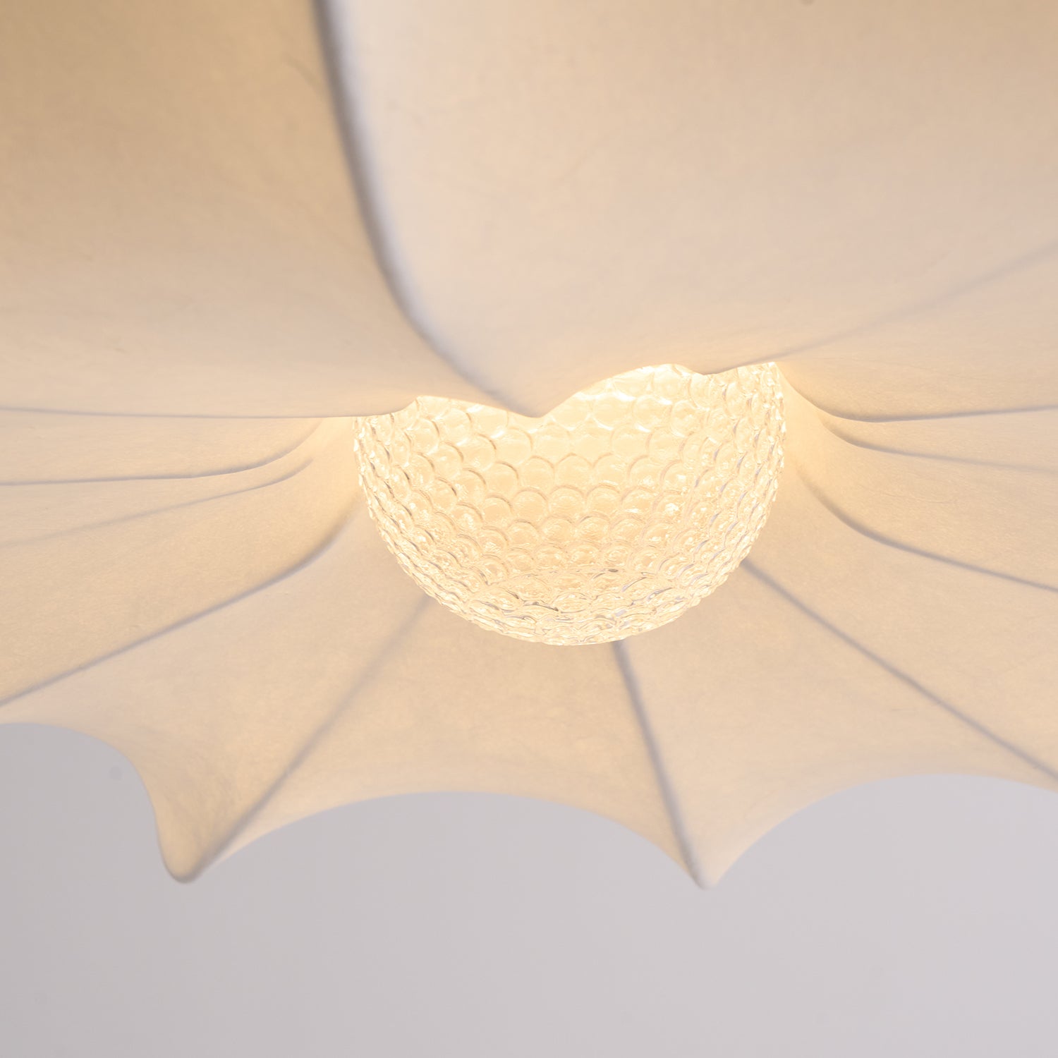 Marcel Chandelier Cocoon Resin Crystal Glow - Letslighting