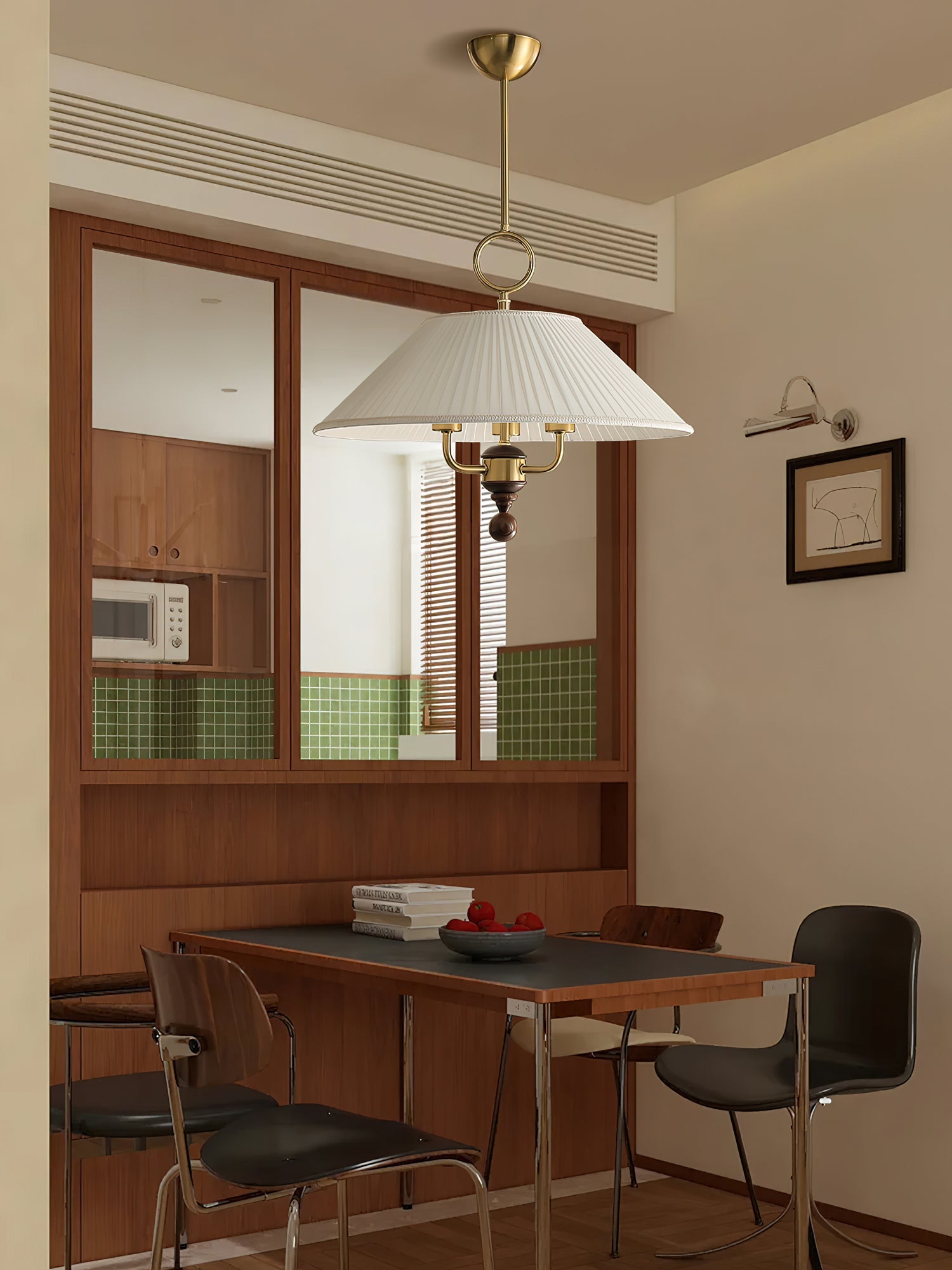 Marcellia Moderne Minimaliste Plissé Suspension Lumière
