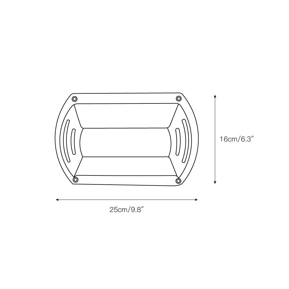 Olcarila Vintage Outdoor Metal Glass Sconce Wall Lamp - Lamp Copper
