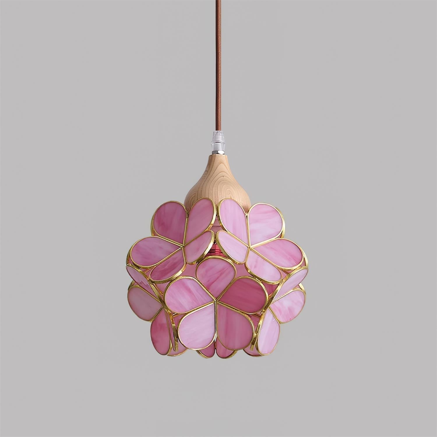 Velina Pink Petal Pendant Light - Letslighting