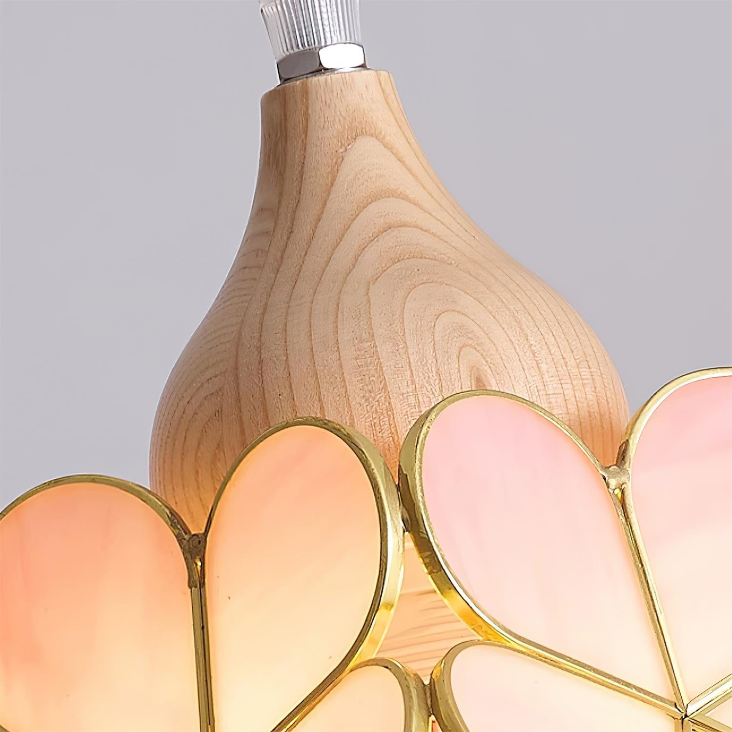 Velina Pink Petal Pendant Light - Letslighting