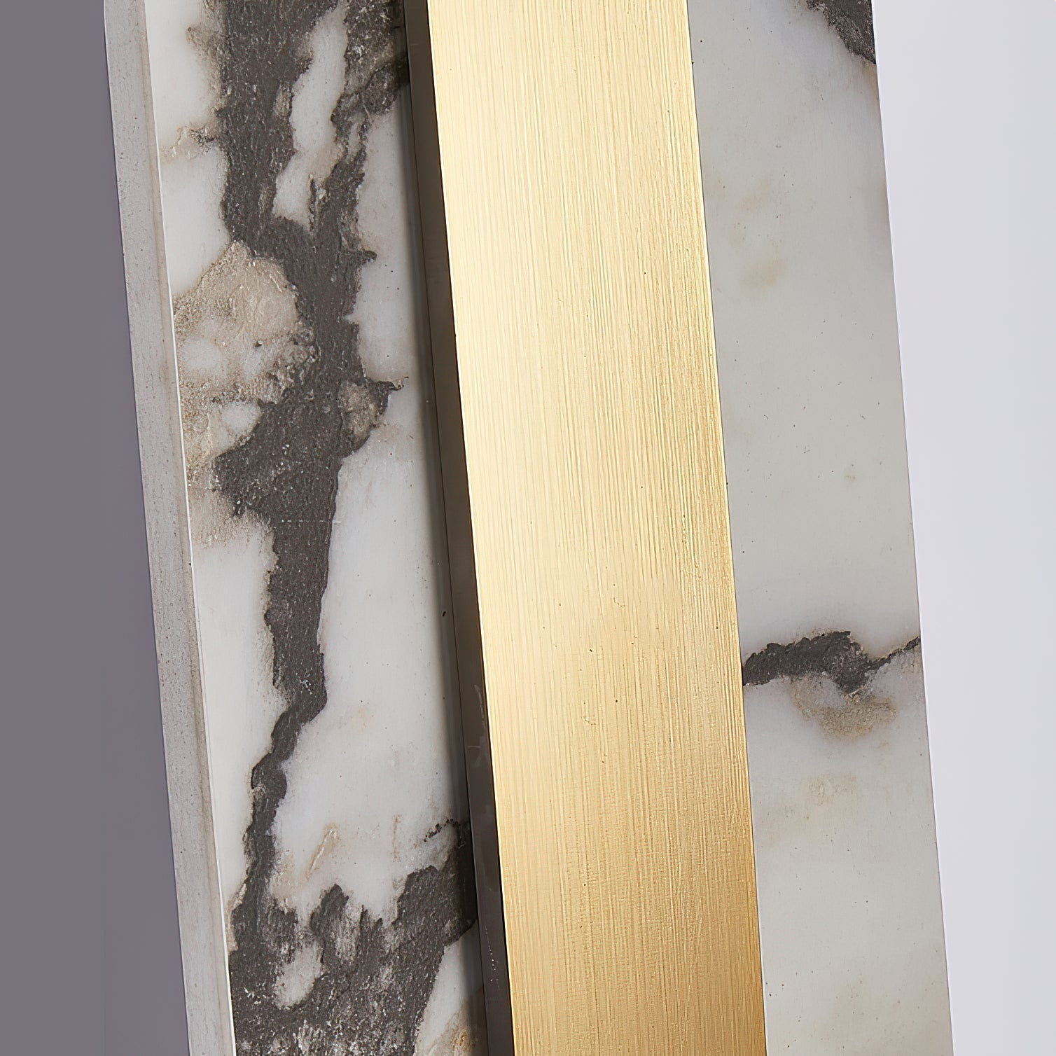 Marmo Modern Minimalist Metal Marble Wall Lamp - Lamp Copper
