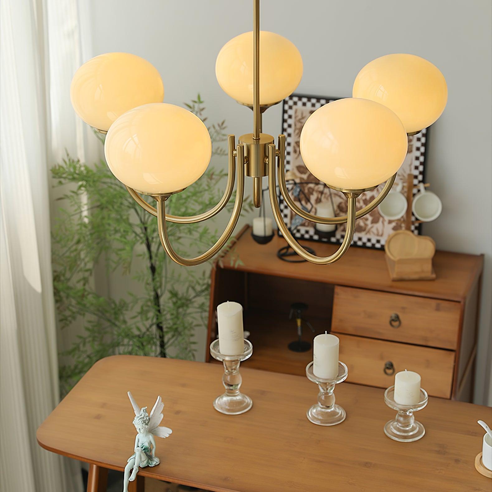 Marshmallow Chandelier - Blowlighting