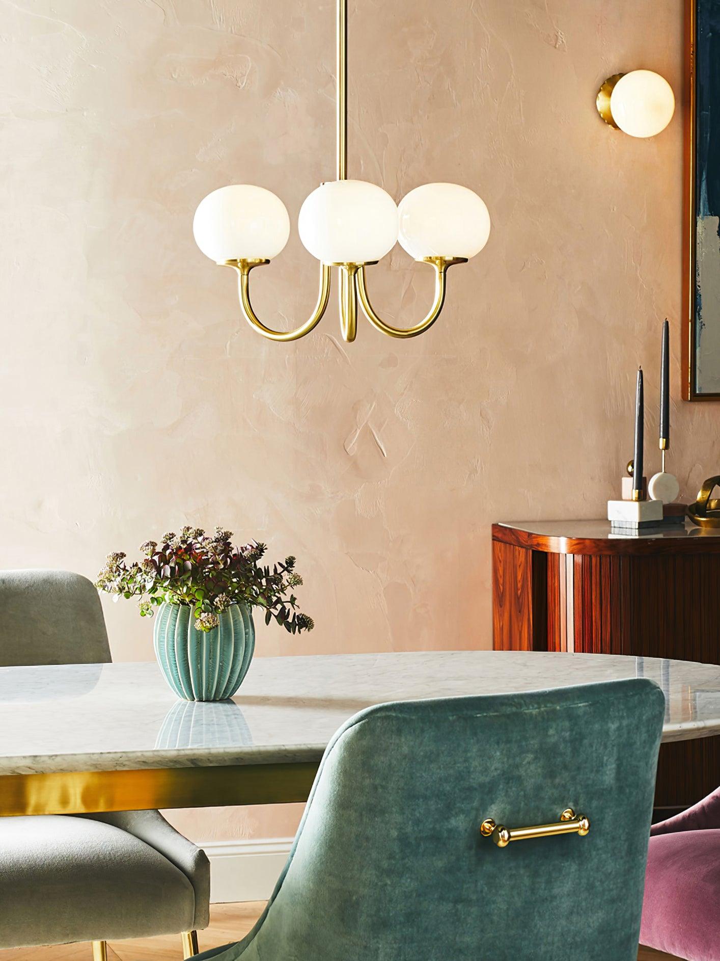 Marshmallow Chandelier - Blowlighting