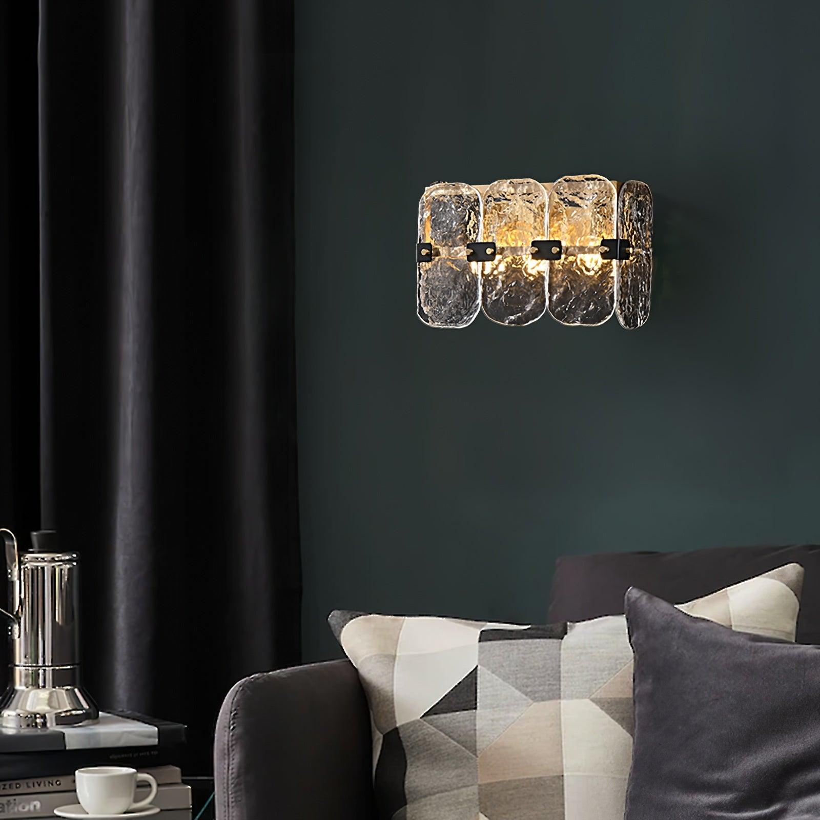 Massive Glass Wall Sconces - Blowlighting