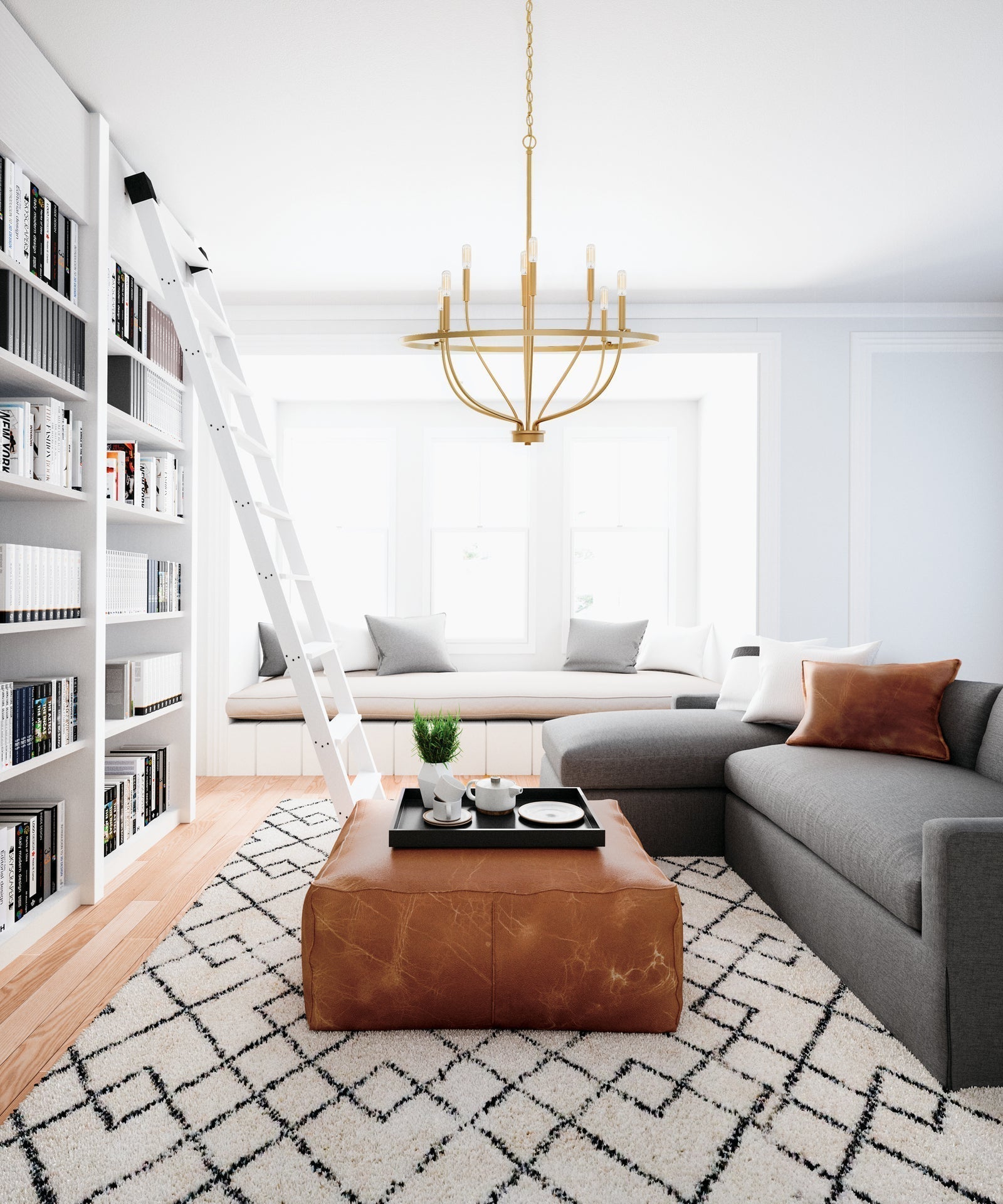 Cisoriel Classic Brass Chandelier - Blowlighting