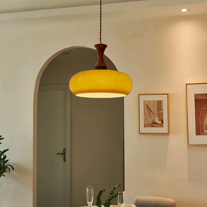 Arisha Vintage LED Verre Suspension Salon