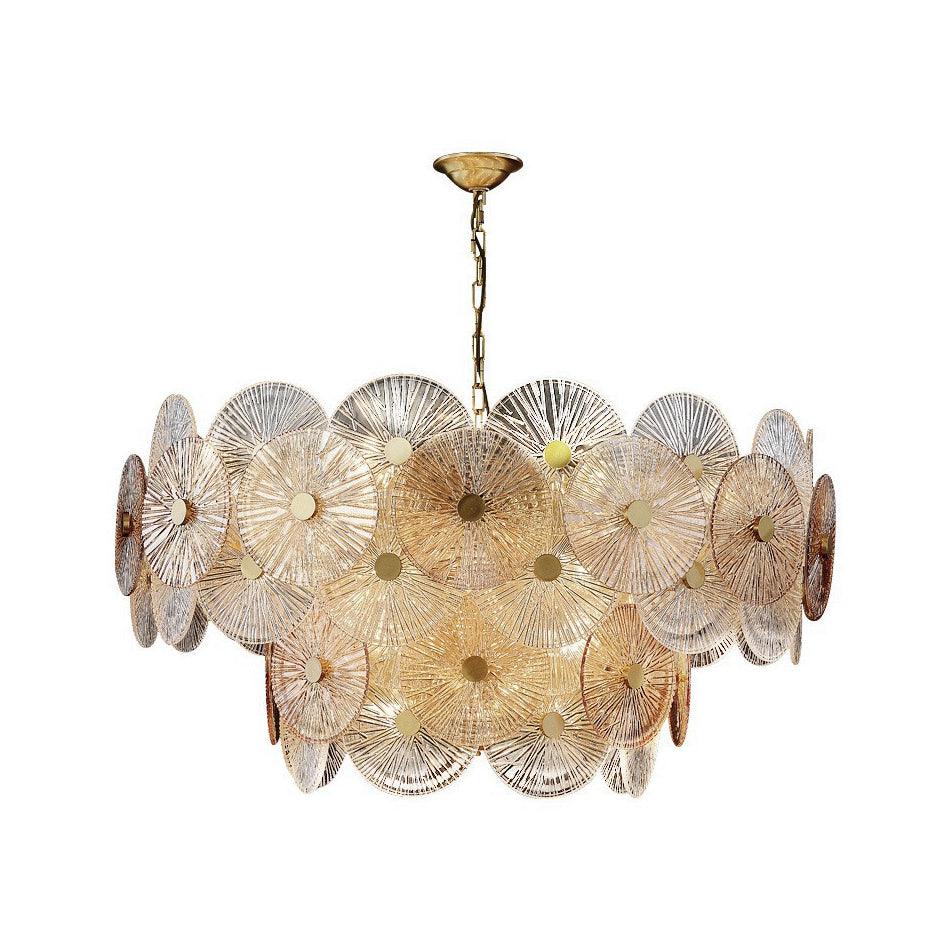 Aurelia Glass Chandelier Light - Letslighting
