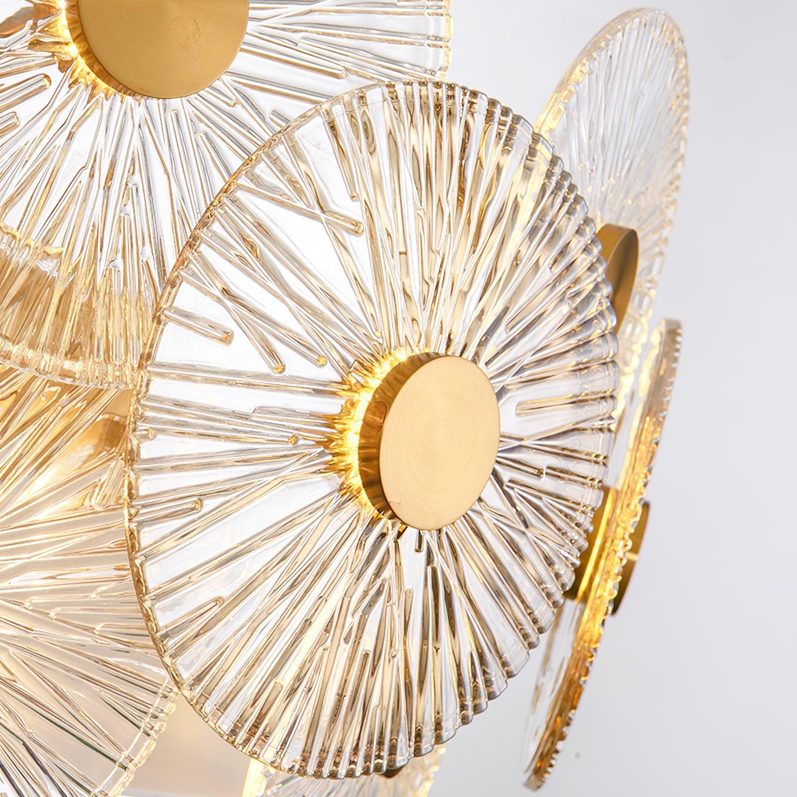 Aurelia Glass Chandelier Light - Letslighting