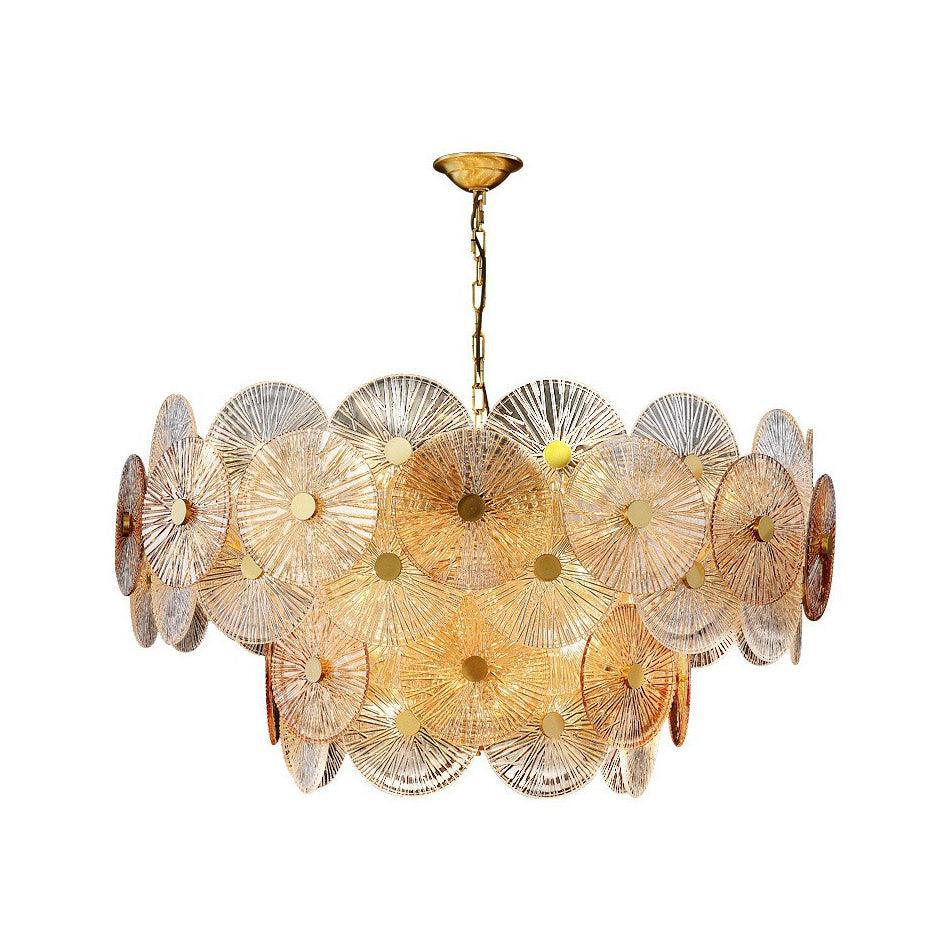 Aurelia Glass Chandelier Light - Letslighting