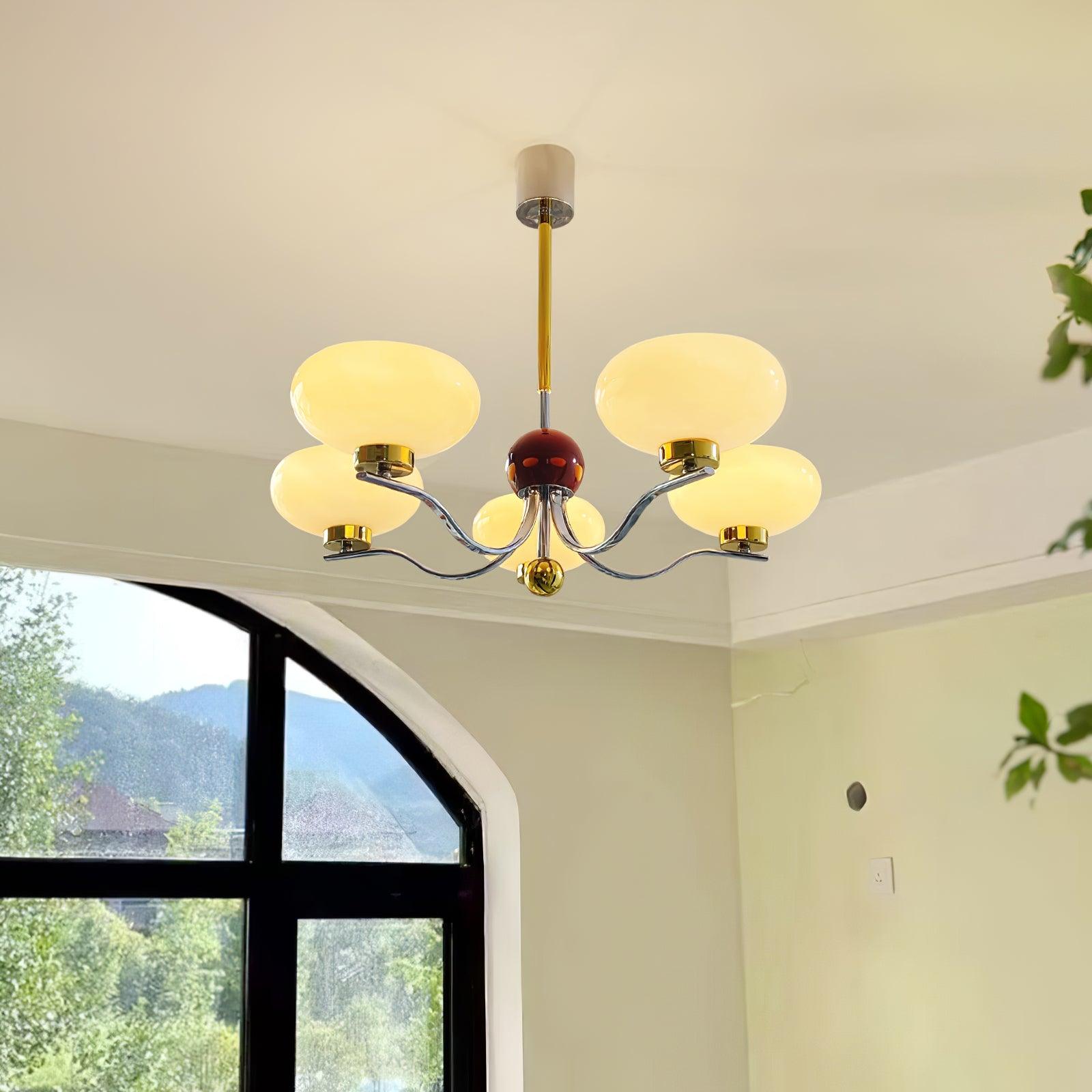 Titus Vintage Metal Chandelier - Blowlighting