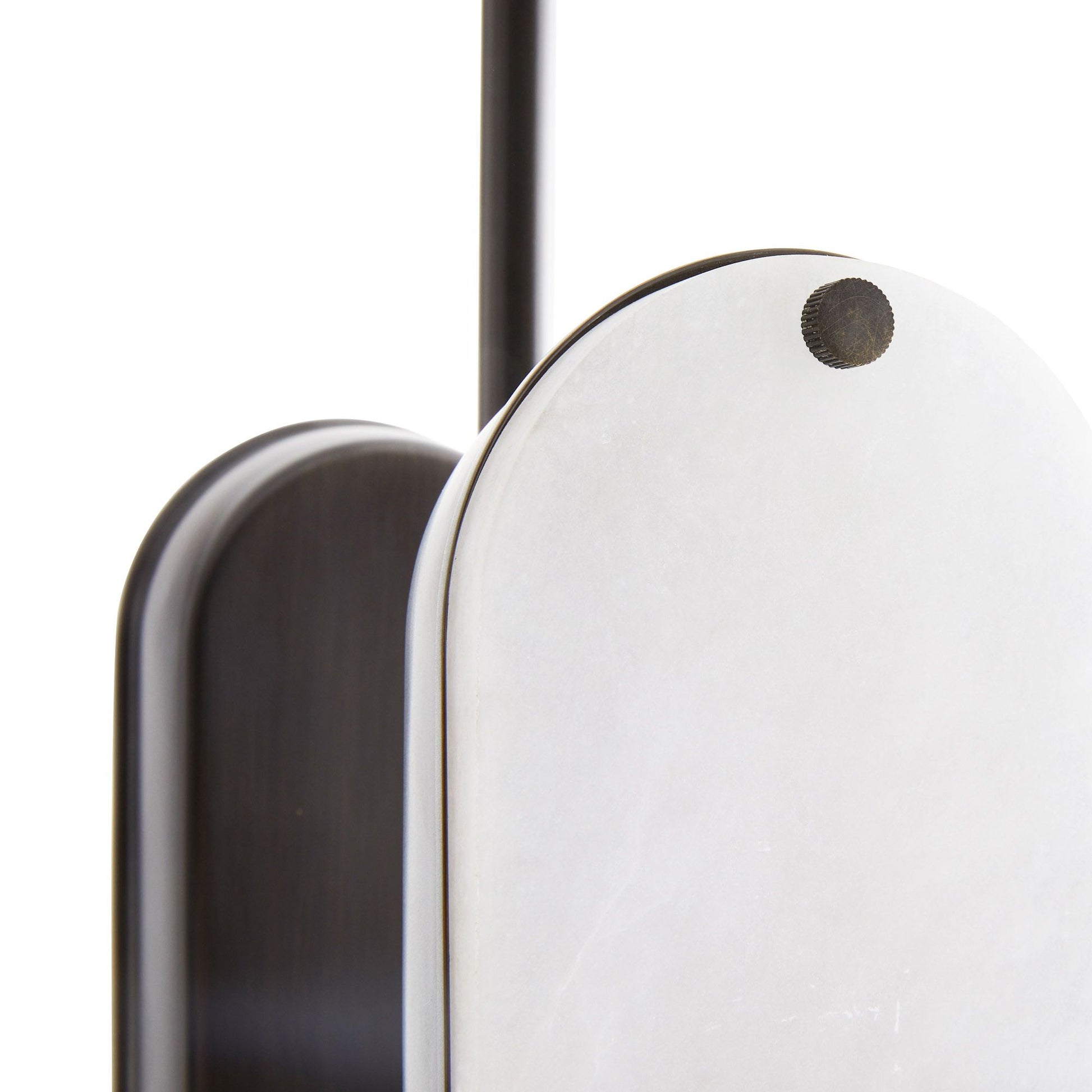 Orshaisra Modern Minimalist Alabaster Pendant Lamp - Lamp Copper