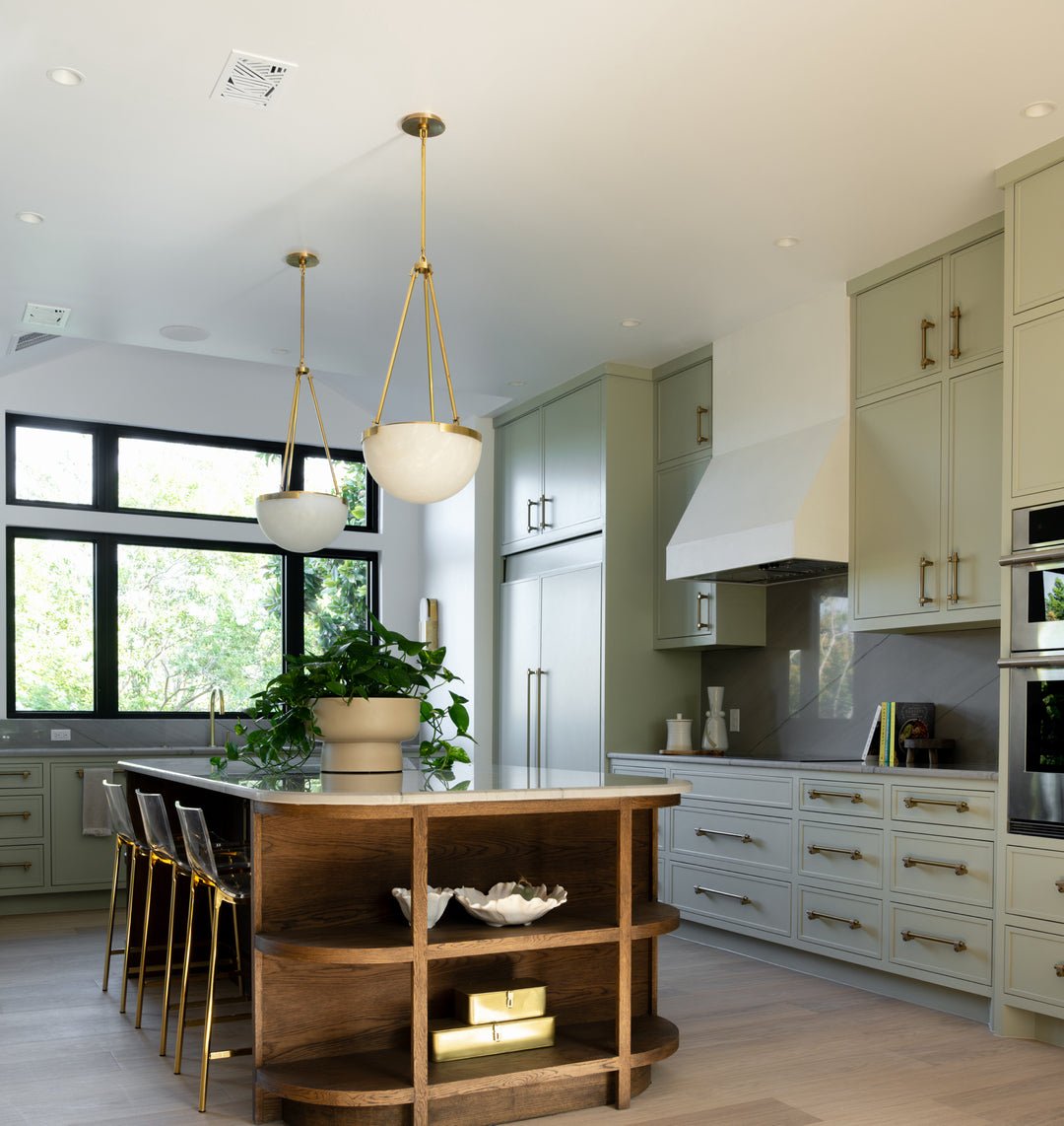 Dione Minimalist Alabaster Pendant Light - Letslighting