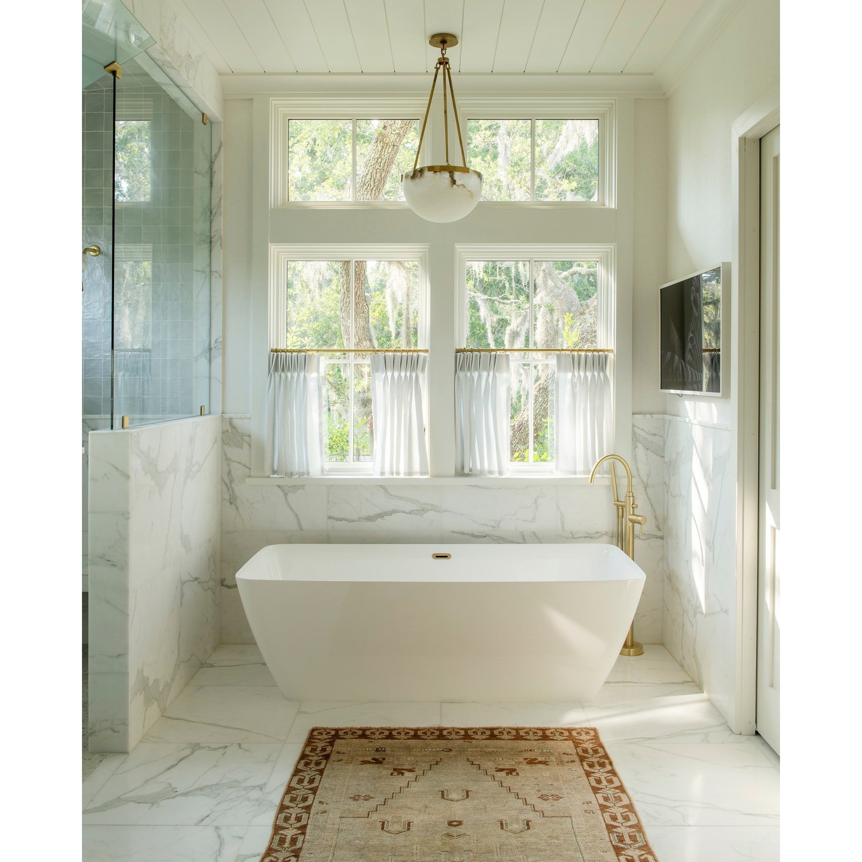 Dione Minimalist Alabaster Pendant Light - Letslighting