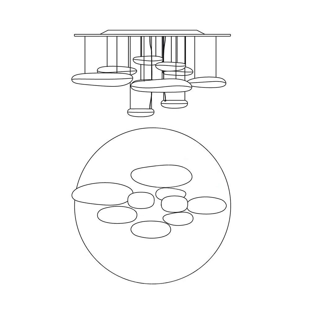 Mercury Ceiling Lamp - Blowlighting