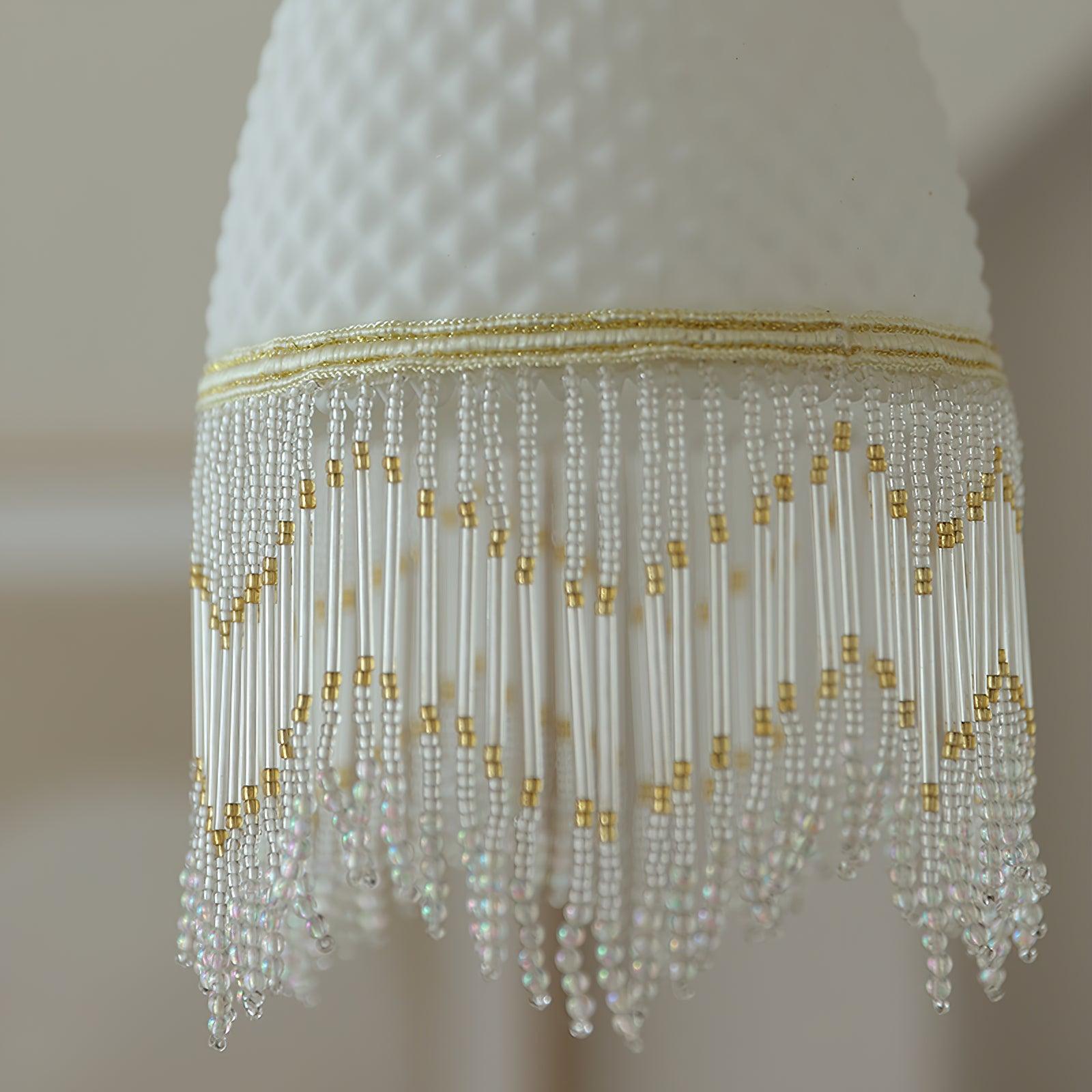 Mesh Tassel Glass Pendant Light - Blowlighting