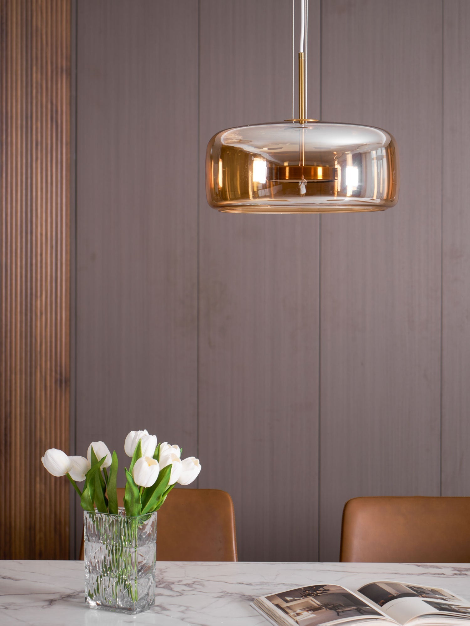 Metro Sphere Glass Pendant Lamp - Blowlighting