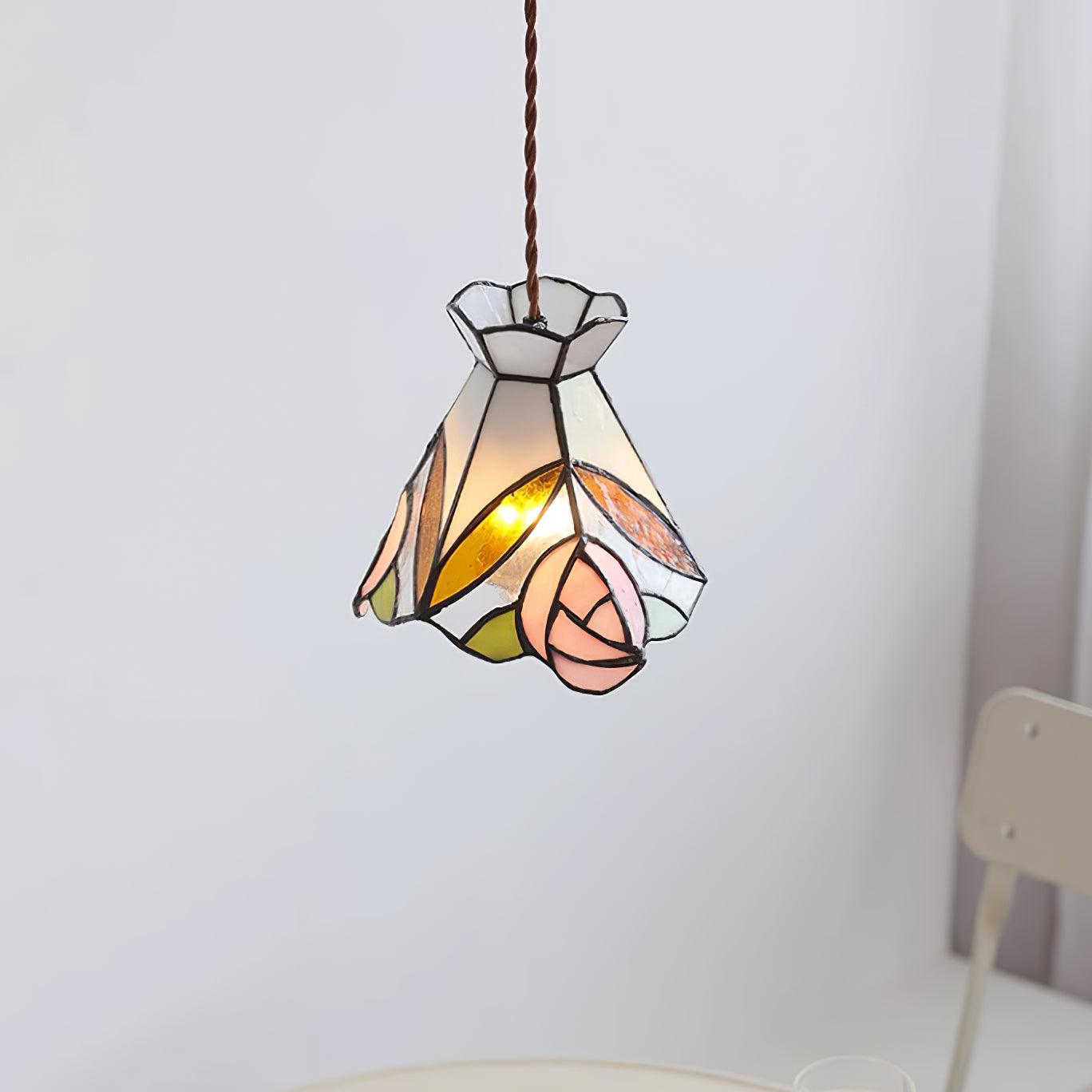 Tiffany Rose Pendant Light - Letslighting