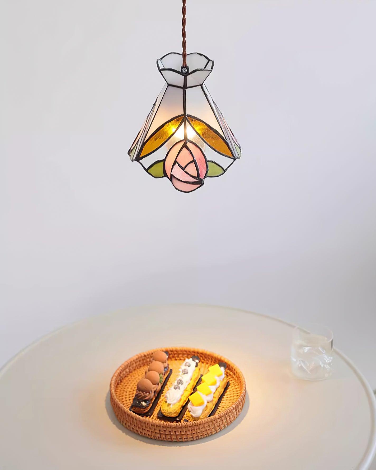 Tiffany Rose Pendant Light - Letslighting