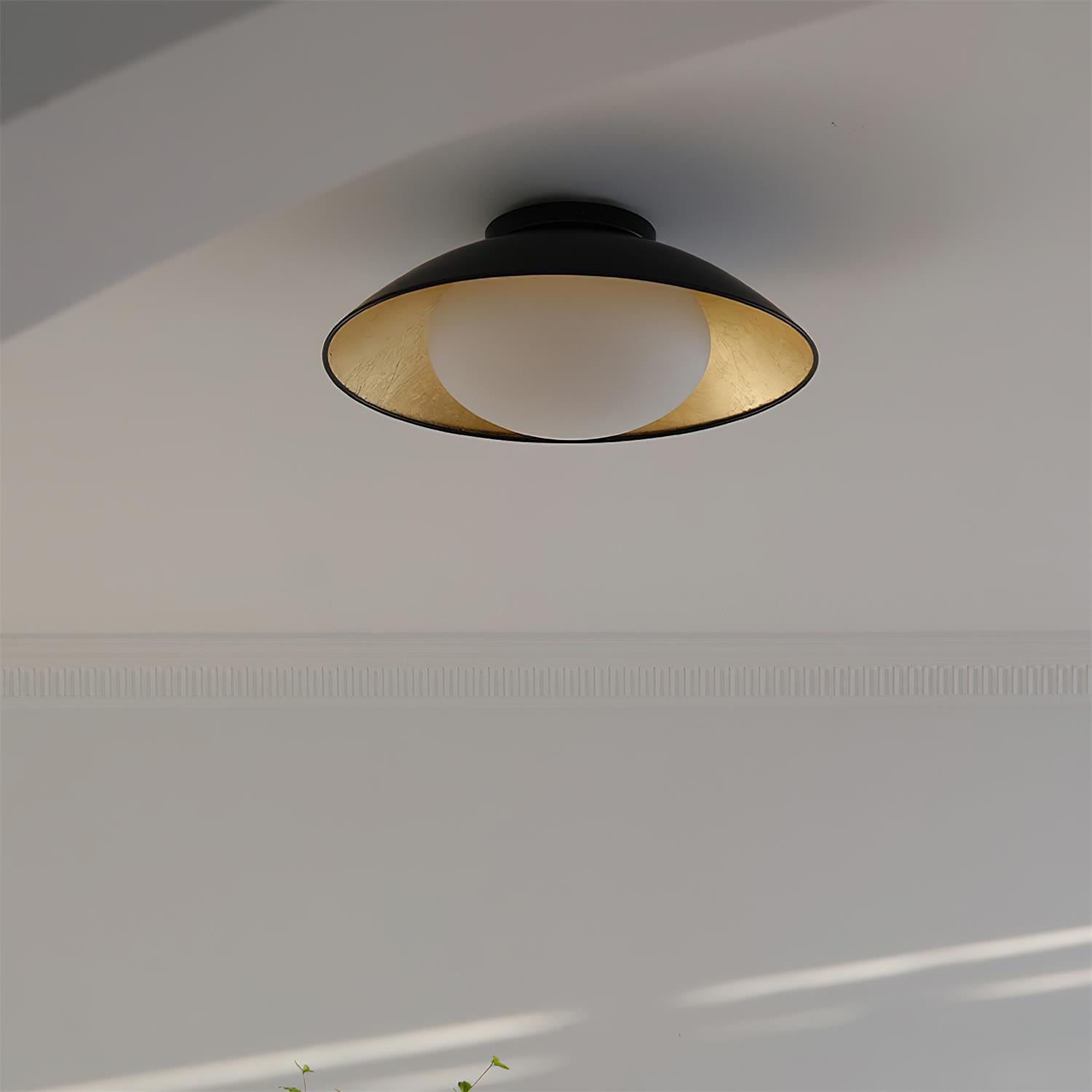 Ceiling Light Canopy Glass Globe Modern Minimalist - Letslighting