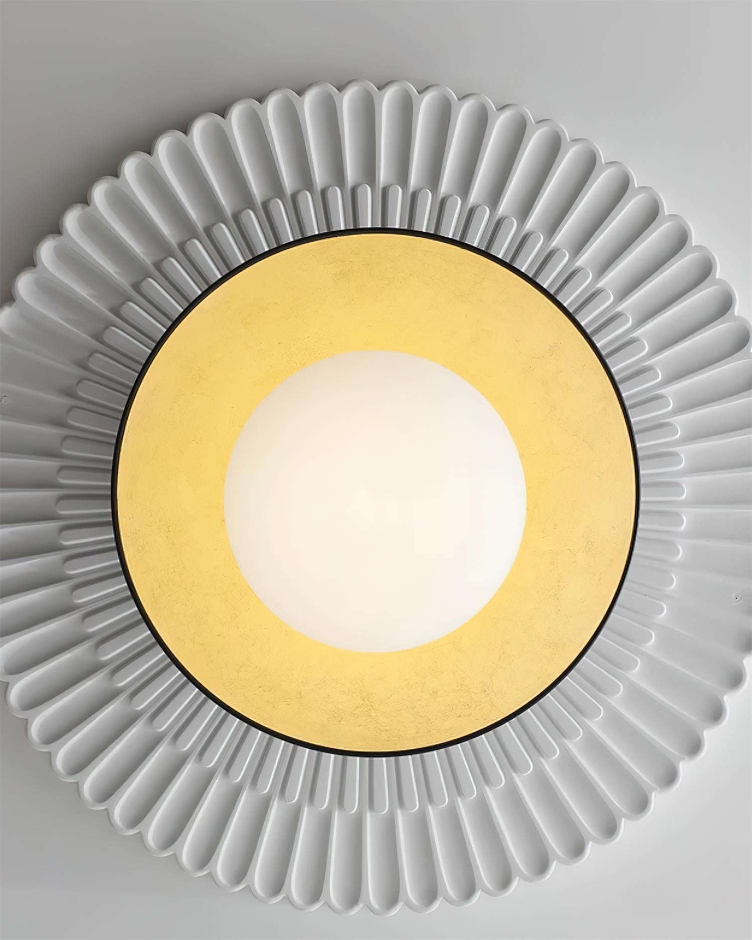 Ceiling Light Canopy Glass Globe Modern Minimalist - Letslighting