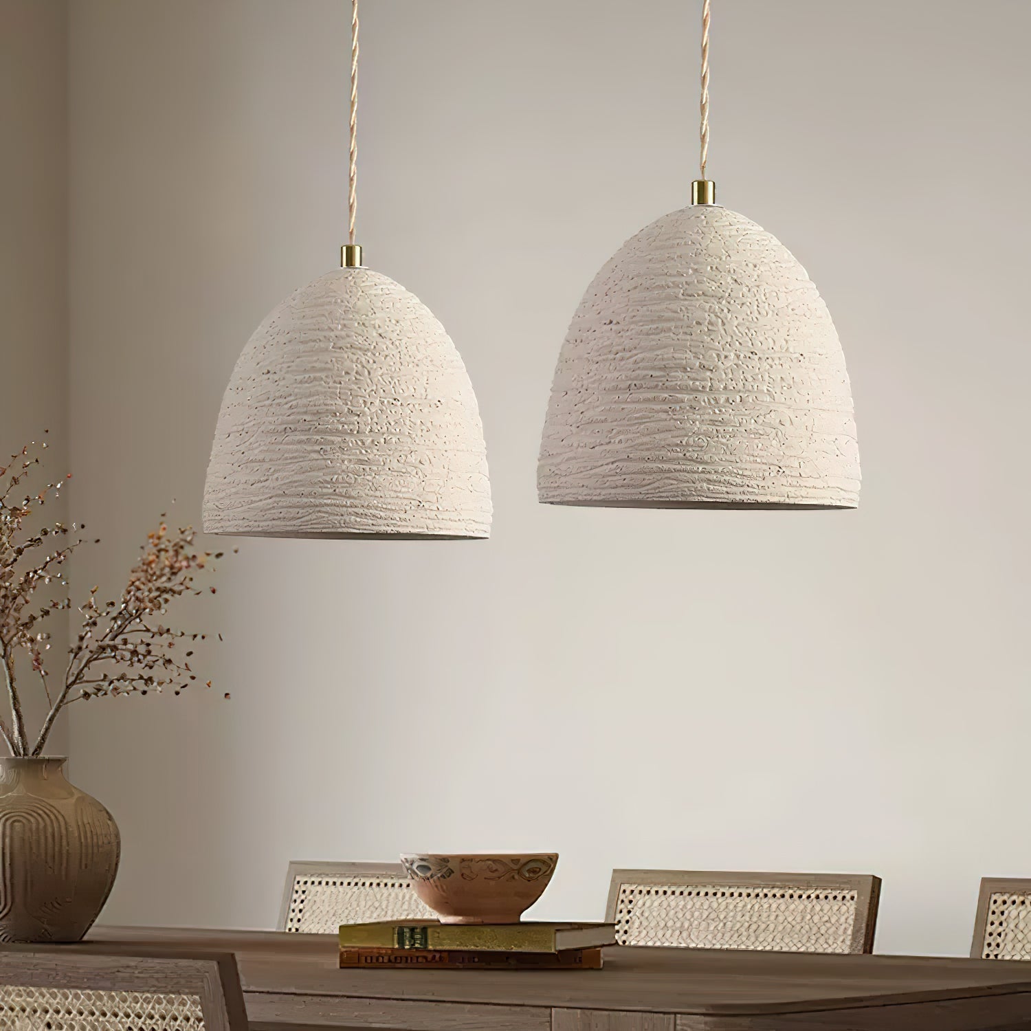 Microcement Pendant Lamp - Blowlighting