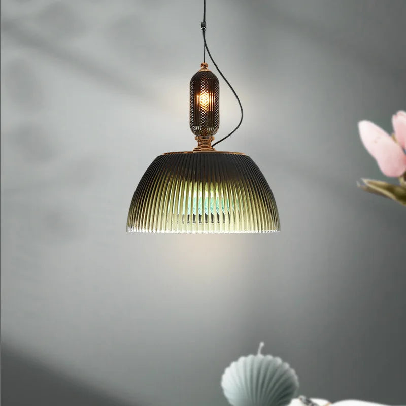 Silva Retro Métal Verre Suspension Chambre à Coucher Salle d'étude