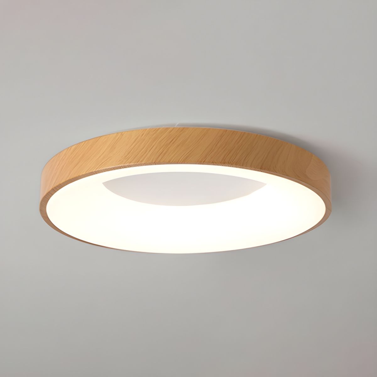 Mila Round Flush Mount Ceiling Lamp - Blowlighting