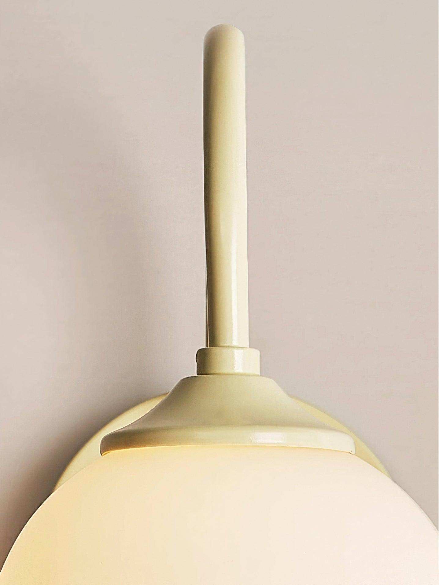 Milk White Floral Wall Lamp - Blowlighting