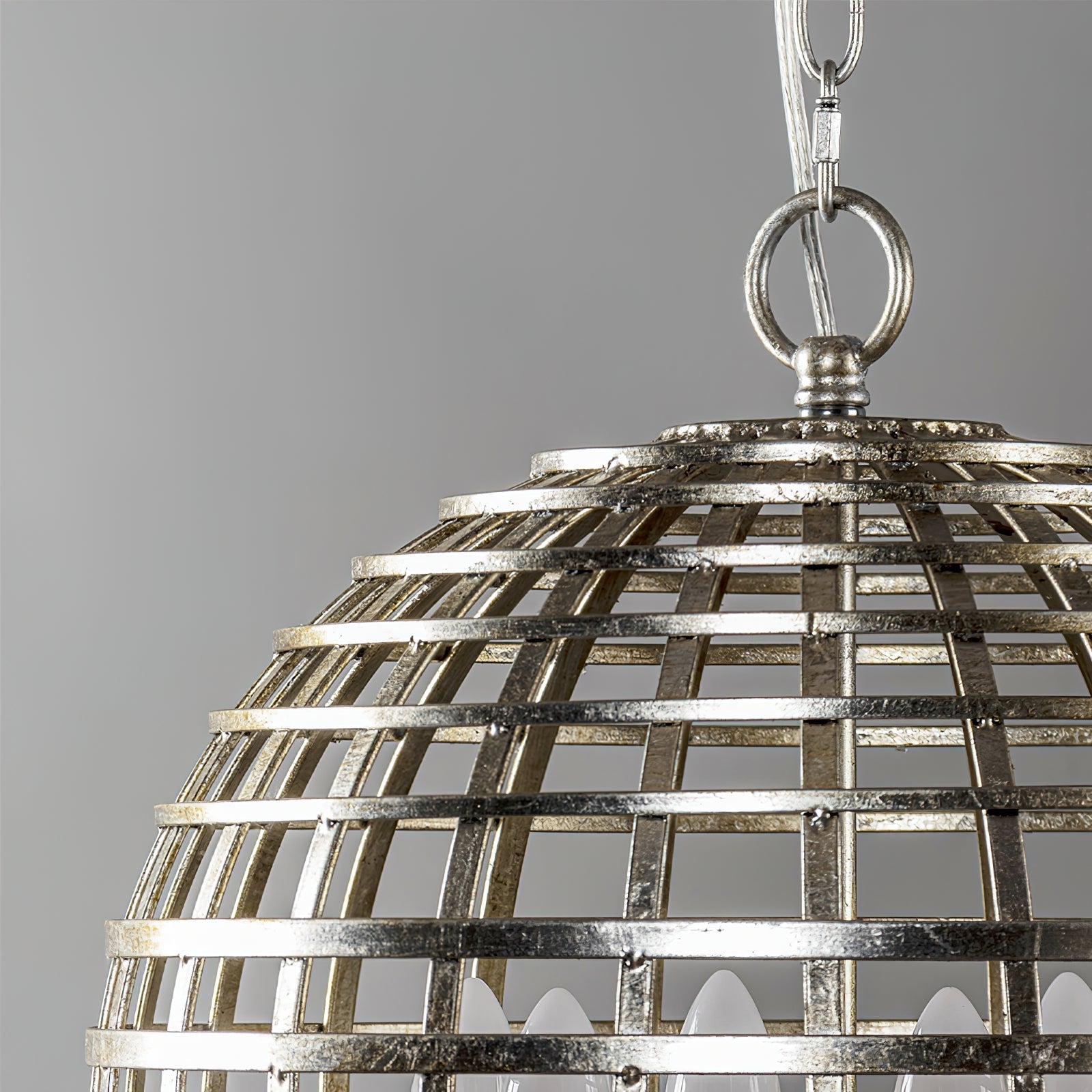 Virinia Individual Creativity Globe Metal Pendant Lamp - Lamp Copper