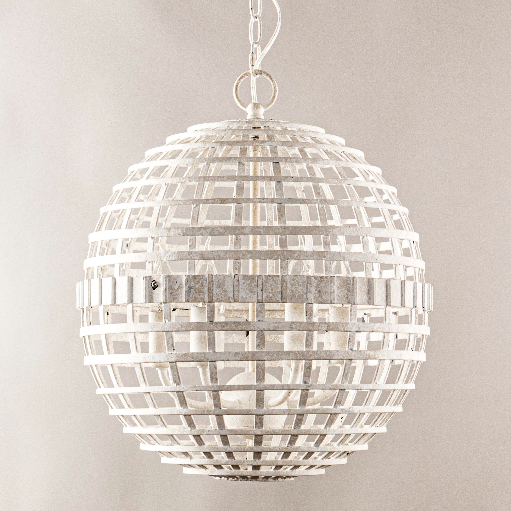 Virinia Individual Creativity Globe Metal Pendant Lamp - Lamp Copper