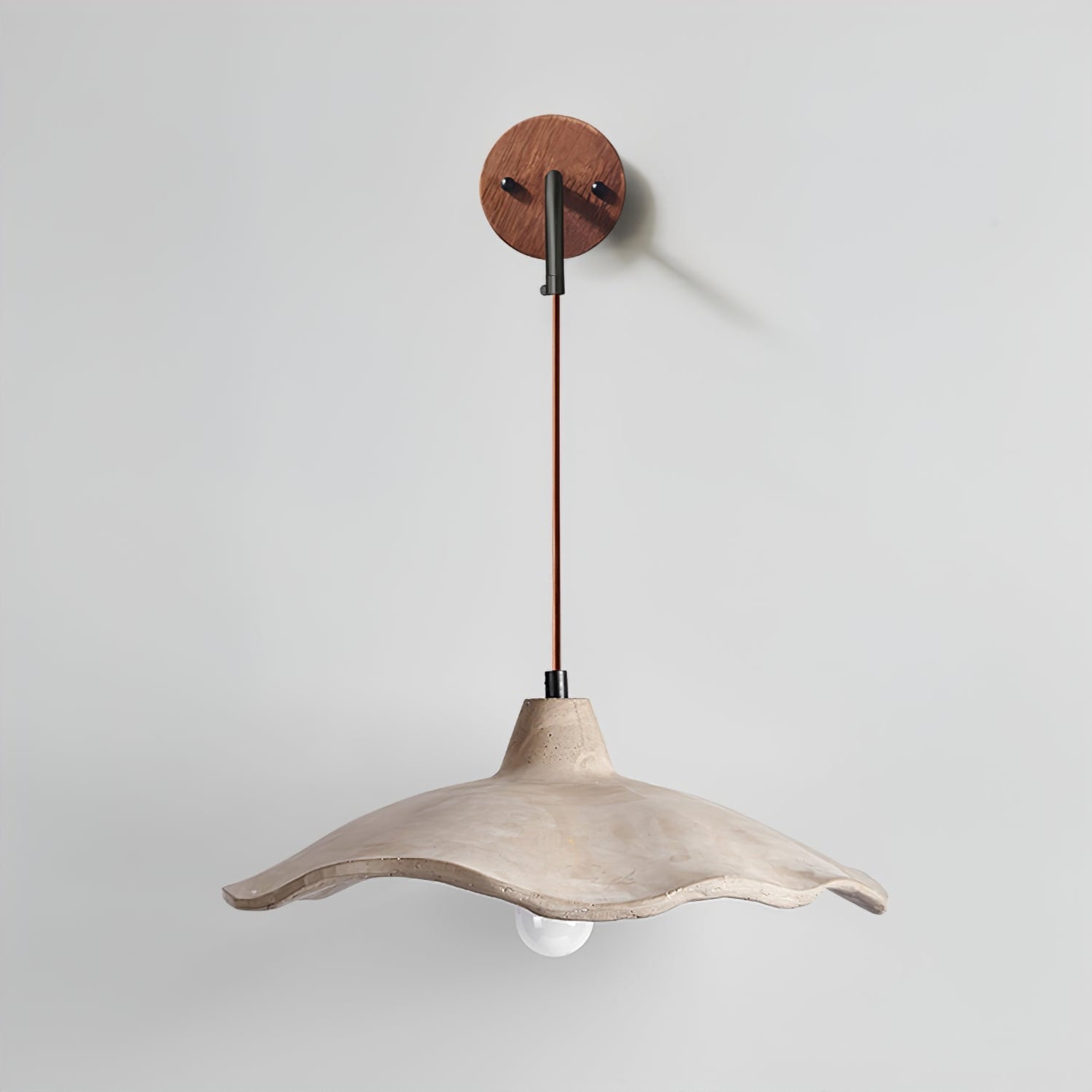 Mirella Applique Murale Élégante en Bois Moderne