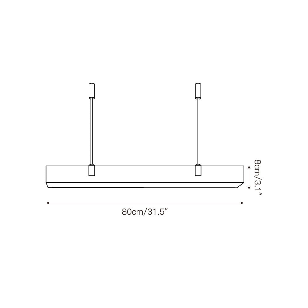Casorion Modern Minimalist Alabaster Chandelier - Lamp Copper
