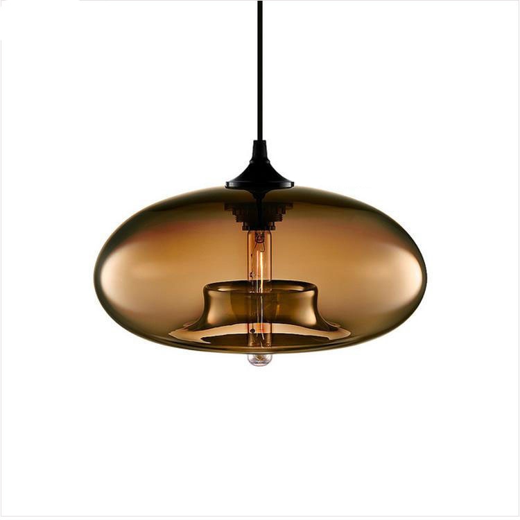 Valentina Lampes Suspendues en Verre Modernes Nordiques Chambre à Coucher