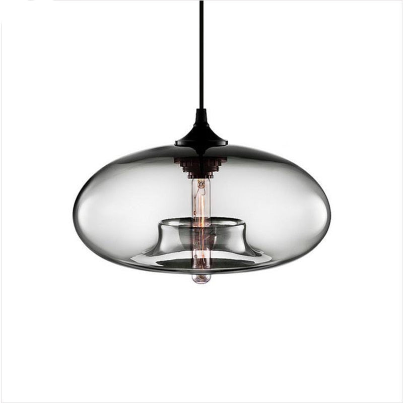 Valentina Lampes Suspendues en Verre Modernes Nordiques Chambre à Coucher