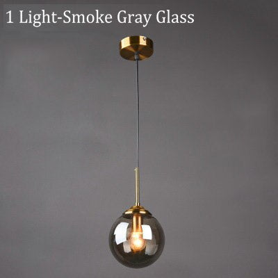 Valentina Luminaires Suspension Verre Transparent Ambre