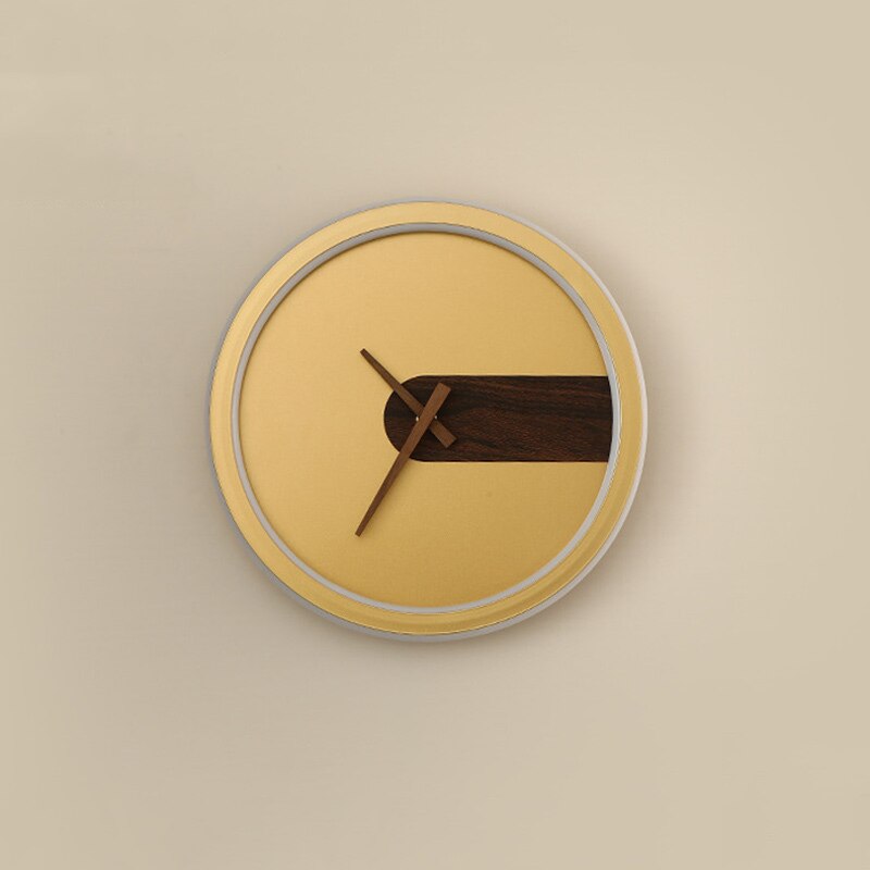 Applique Murale Métal/Bois Ronde Scandinave, Salon