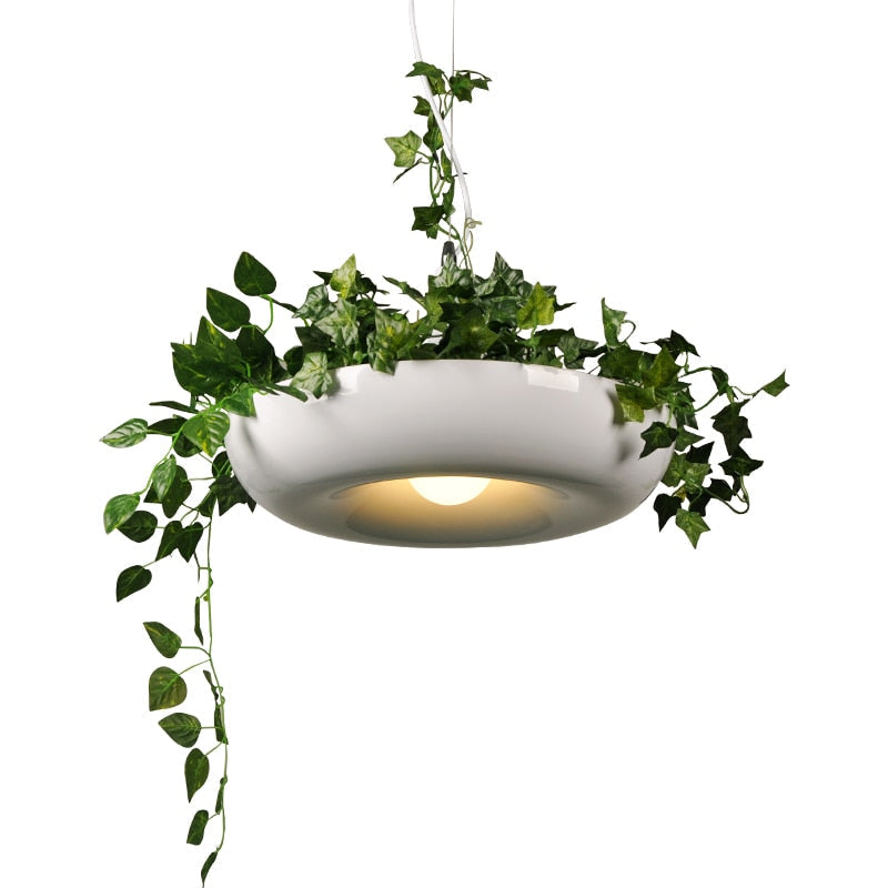 Ritta Luminaires suspension  Pot De Fleurs De Jardin Suspendu En Métal Pour Le Balcon