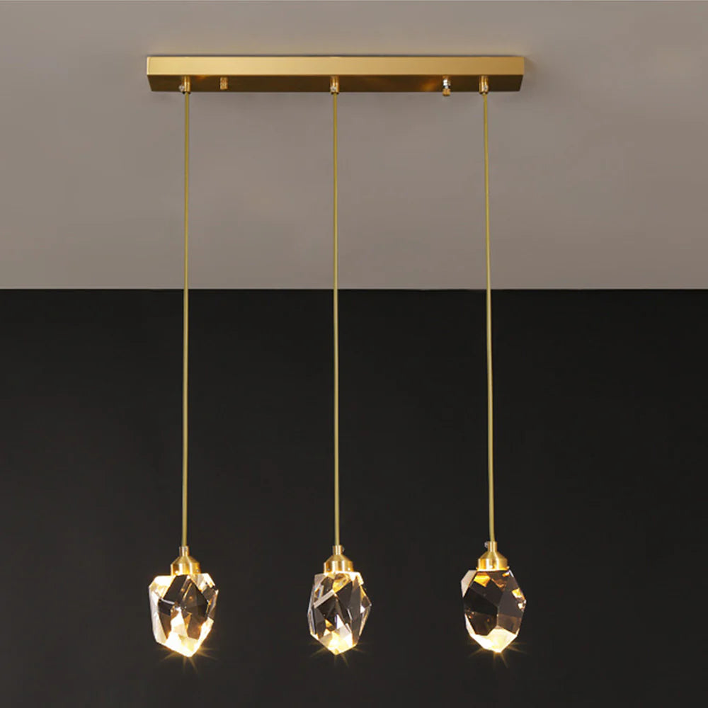 Kristy Suspension Métal Cristal Chambre à Coucher Salon