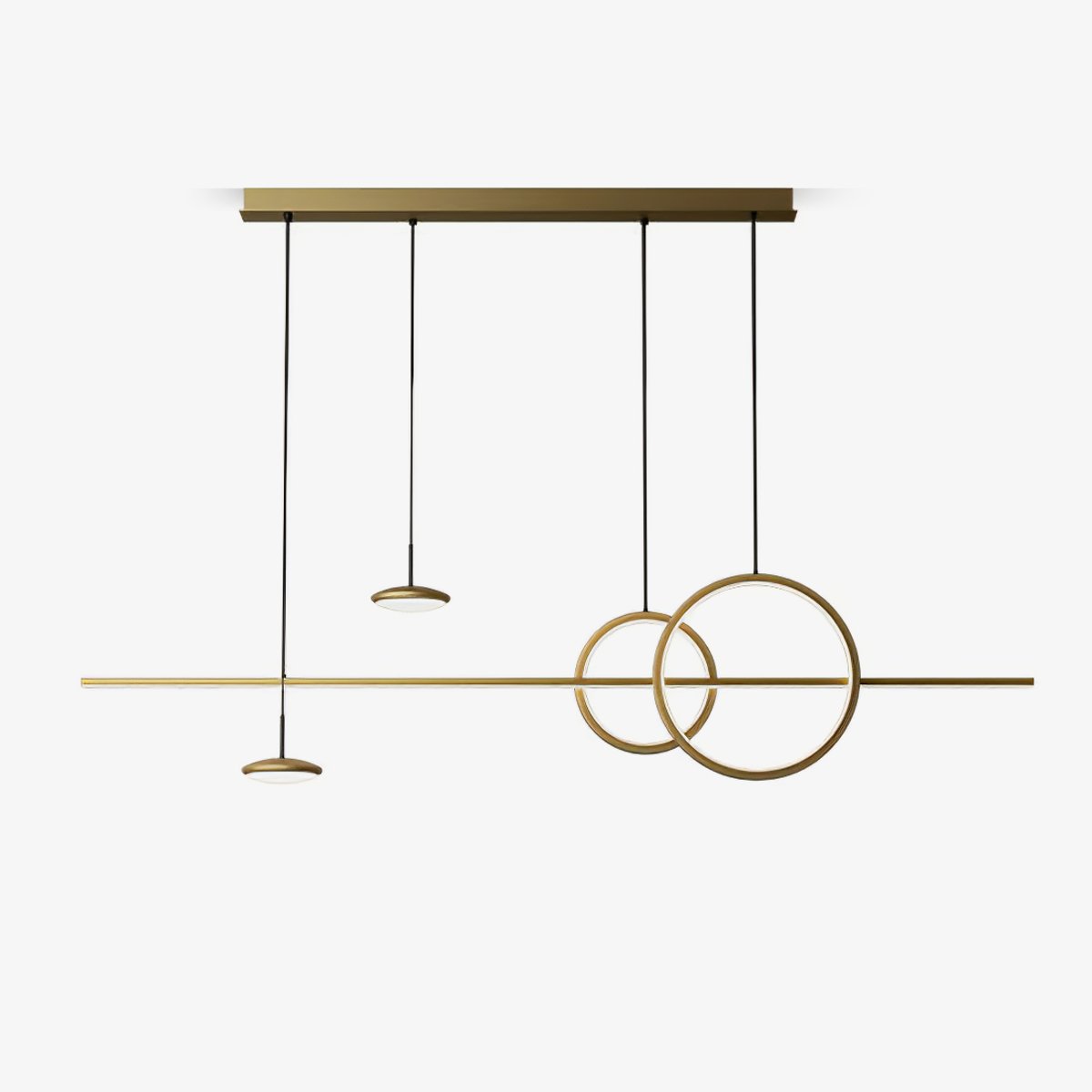 Aurora Pendant Lamp Geometric Ring Minimalist - Blowlighting