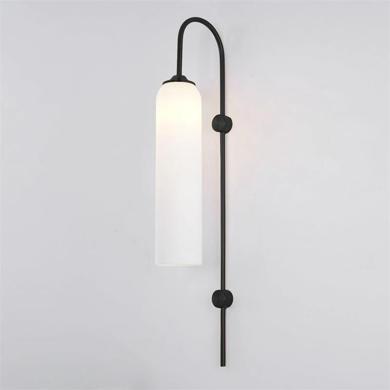 Anoriel Modern Minimalist Metal Glass Wall Lamp - Lamp Copper