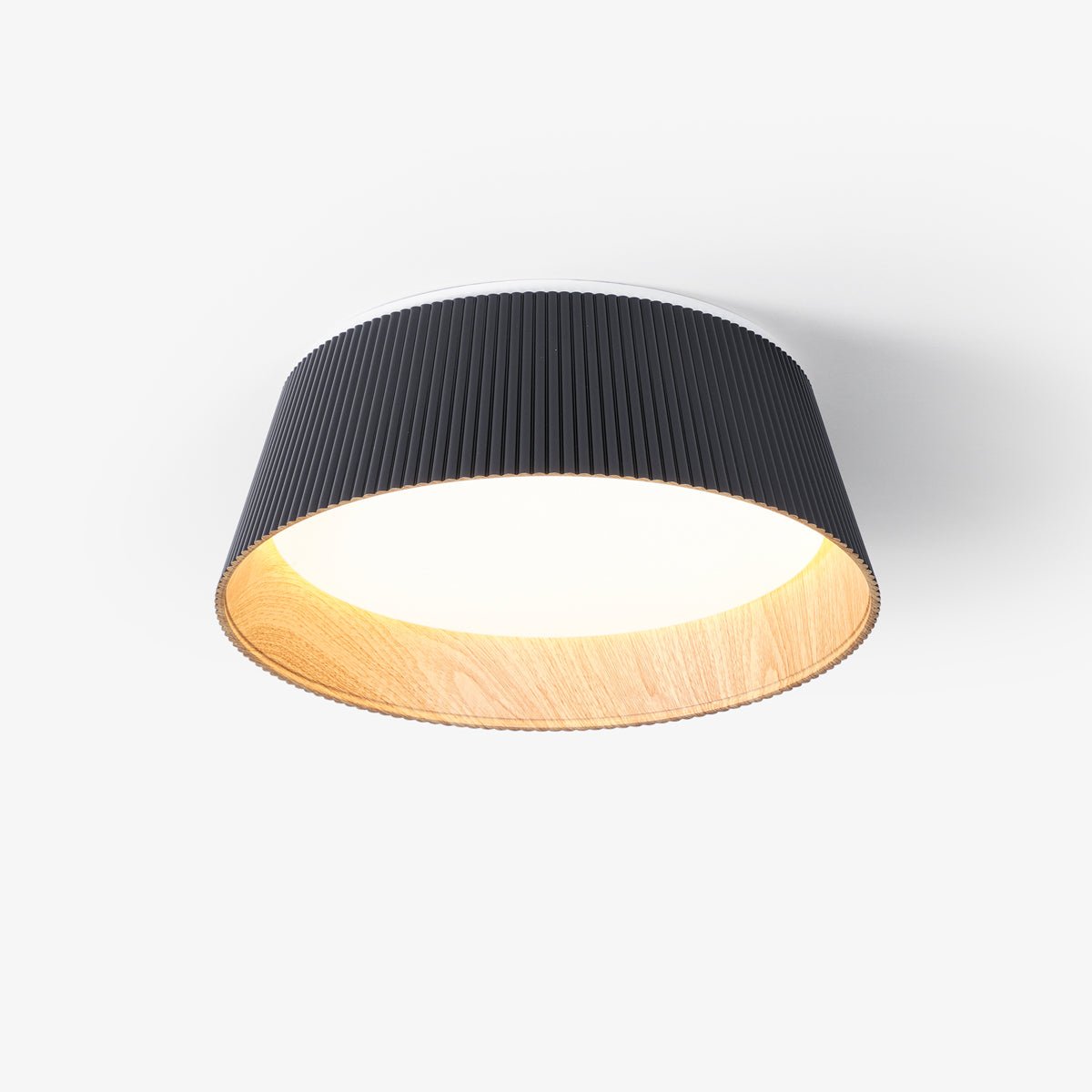 Modern Ribbed Ceiling Light - Blowlighting