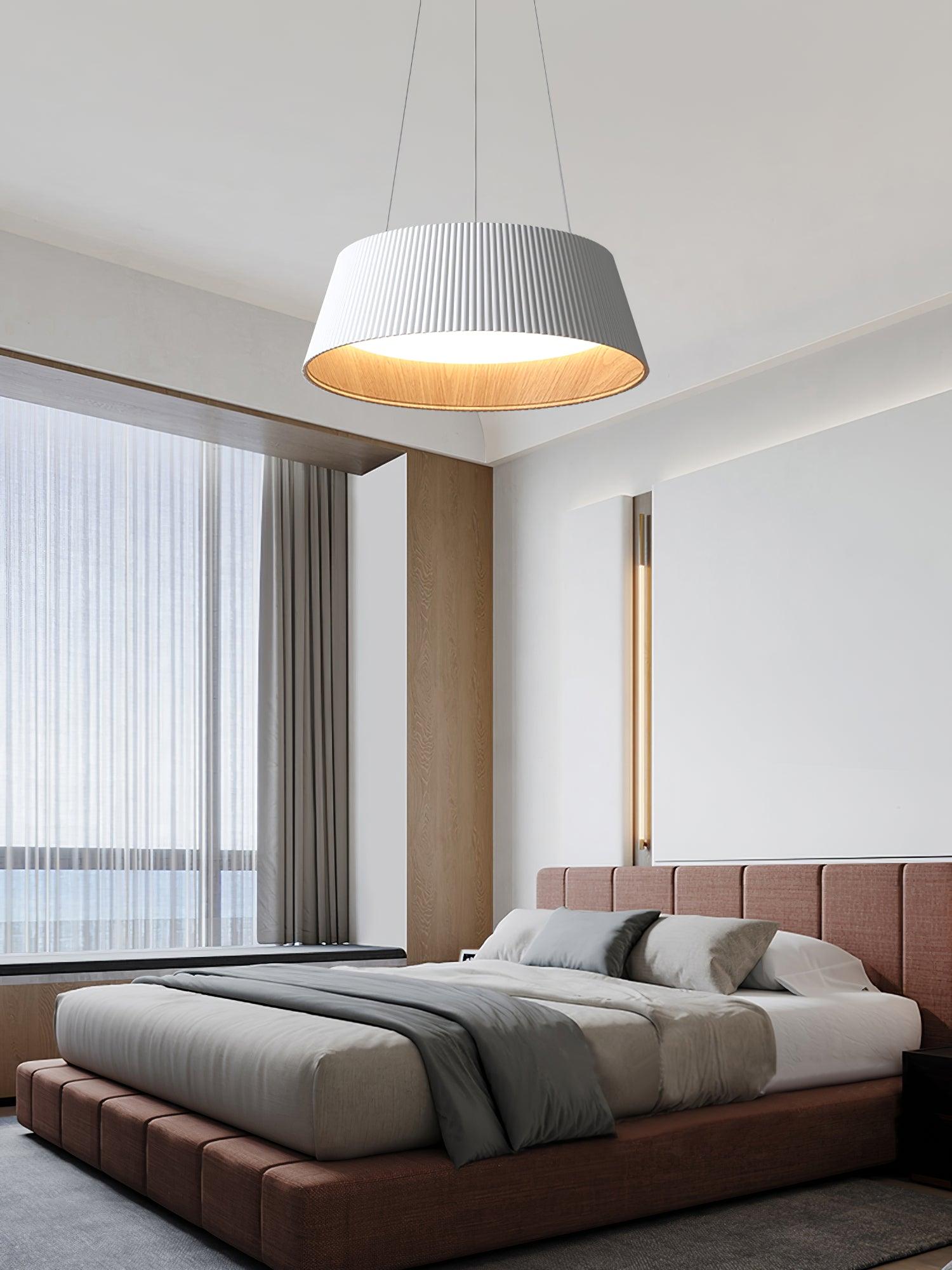 Modern Ribbed Pendant Light - Blowlighting