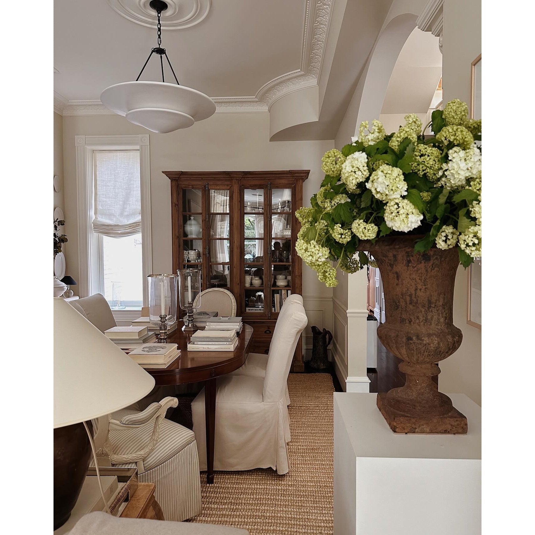 Avinisra Modern Minimalist Brass Metal Chandelier - Lamp Copper