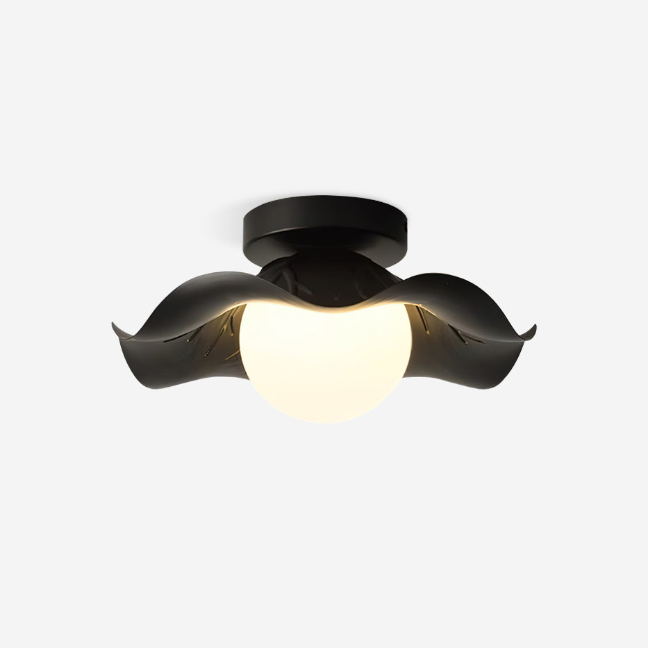 Monae Ceiling Light Petal Shape Globe Modern - Letslighting