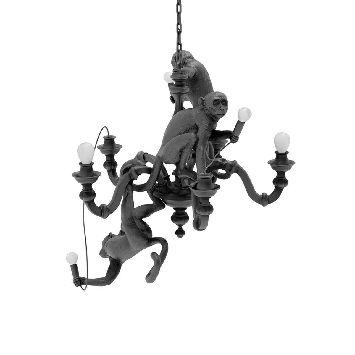 Monkey Chandelier Whimsical Trio - Letslighting