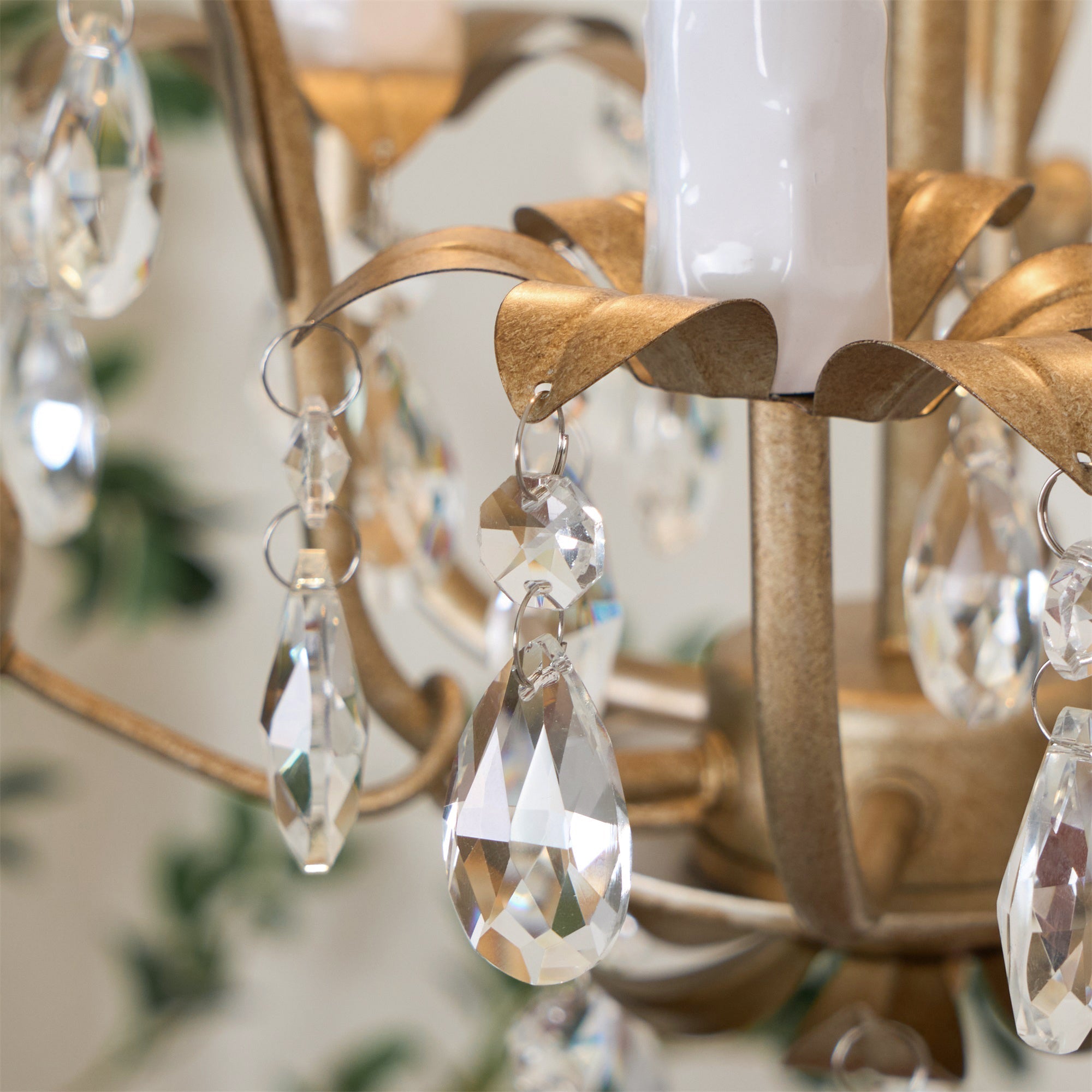 Sylaeara Postmodern Luxury Metal Crystal Chandelier - Lamp Copper