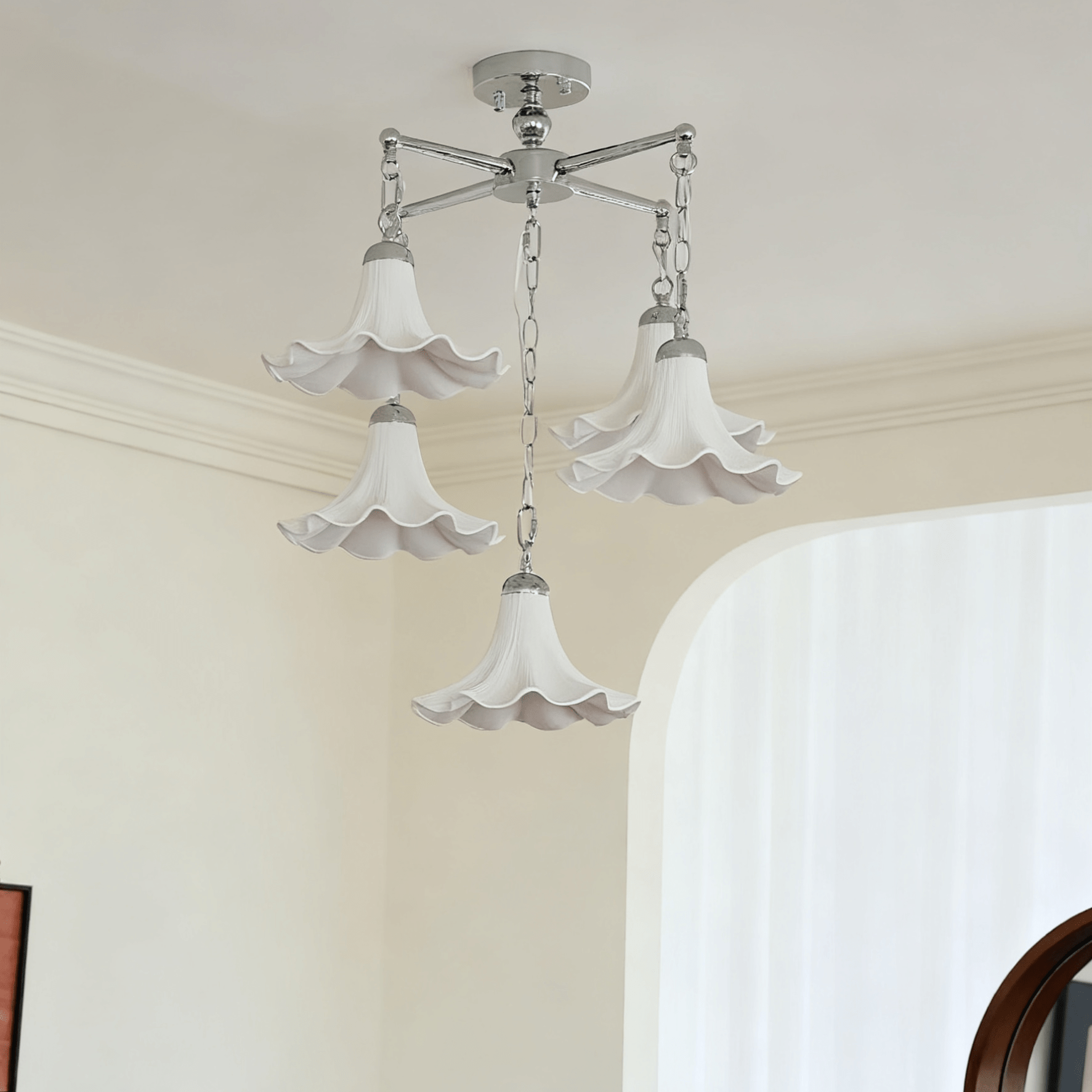 Mugena Lustre Bloom Élégant et Luxueux