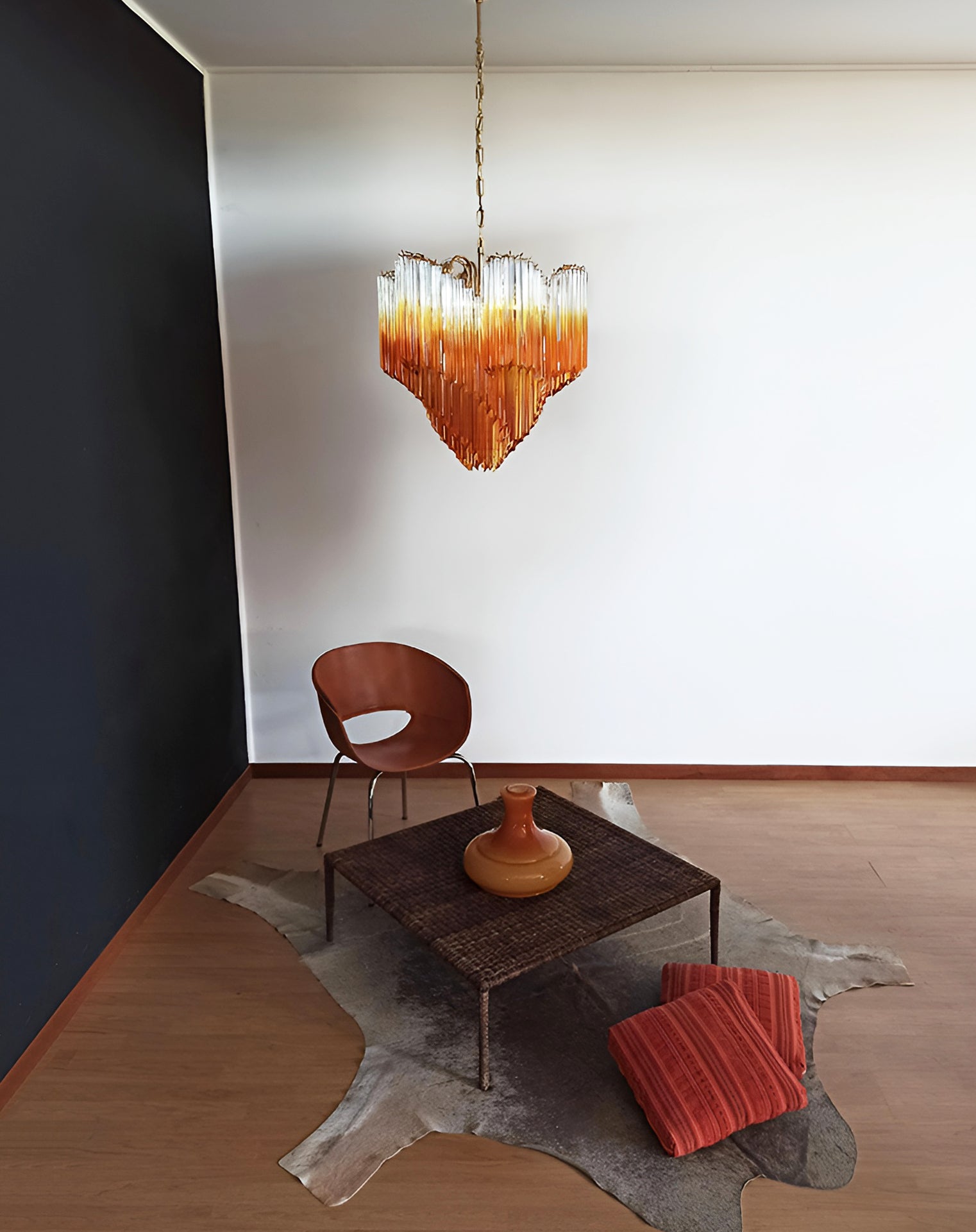 Evmararae Gradient Glass Chandelier - Blowlighting