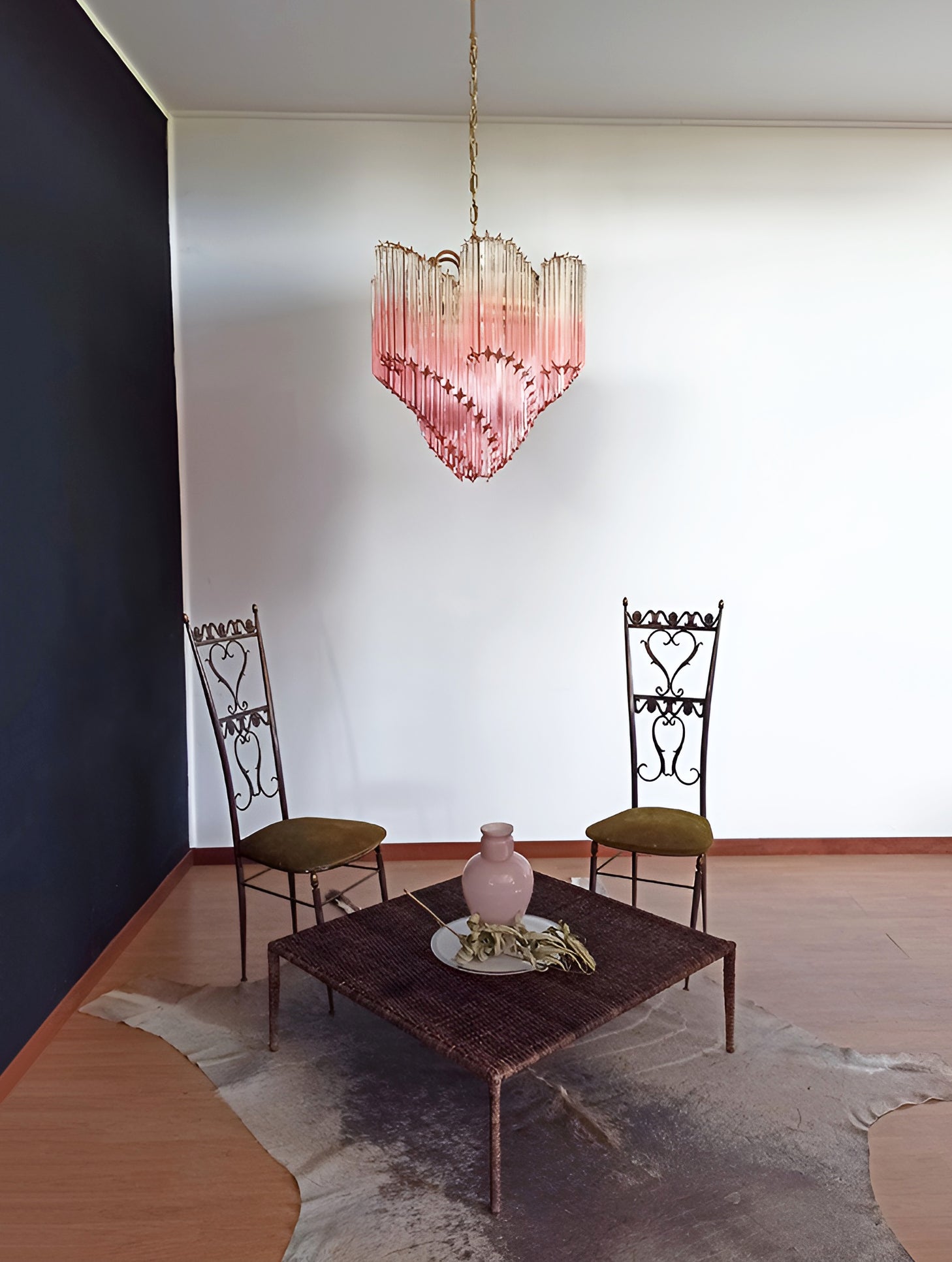Evmararae Gradient Glass Chandelier - Blowlighting